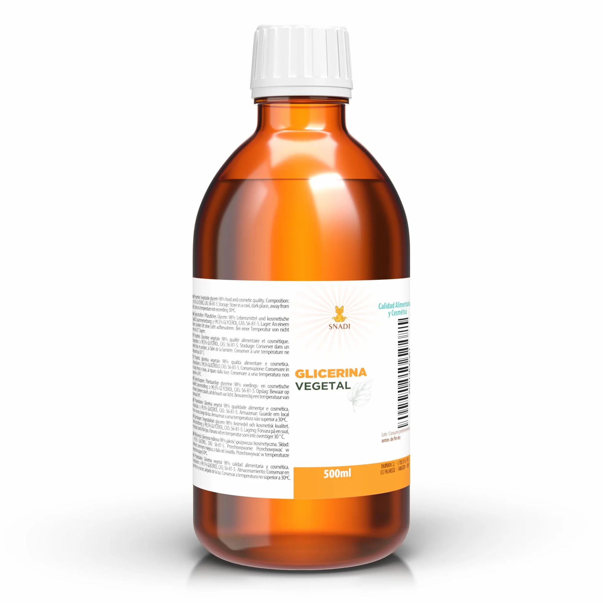 500 ml - Gliceryna (USP), Czystość +98% (Gliceryna Roślinna). Skóra glicerynowa, włosy, dłonie. Naturalna gliceryna.
