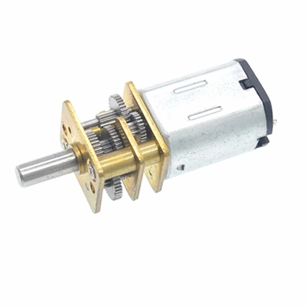 GA12-N20 mini metalowy silnik przekładniowy DC 3 V 15 obr./min