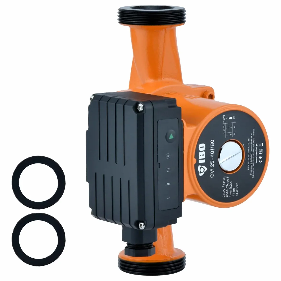 Pompa obiegowa IBO OVI 25-40/180 230 V 5-22 W EEI ≤ 0,23 50 l/min