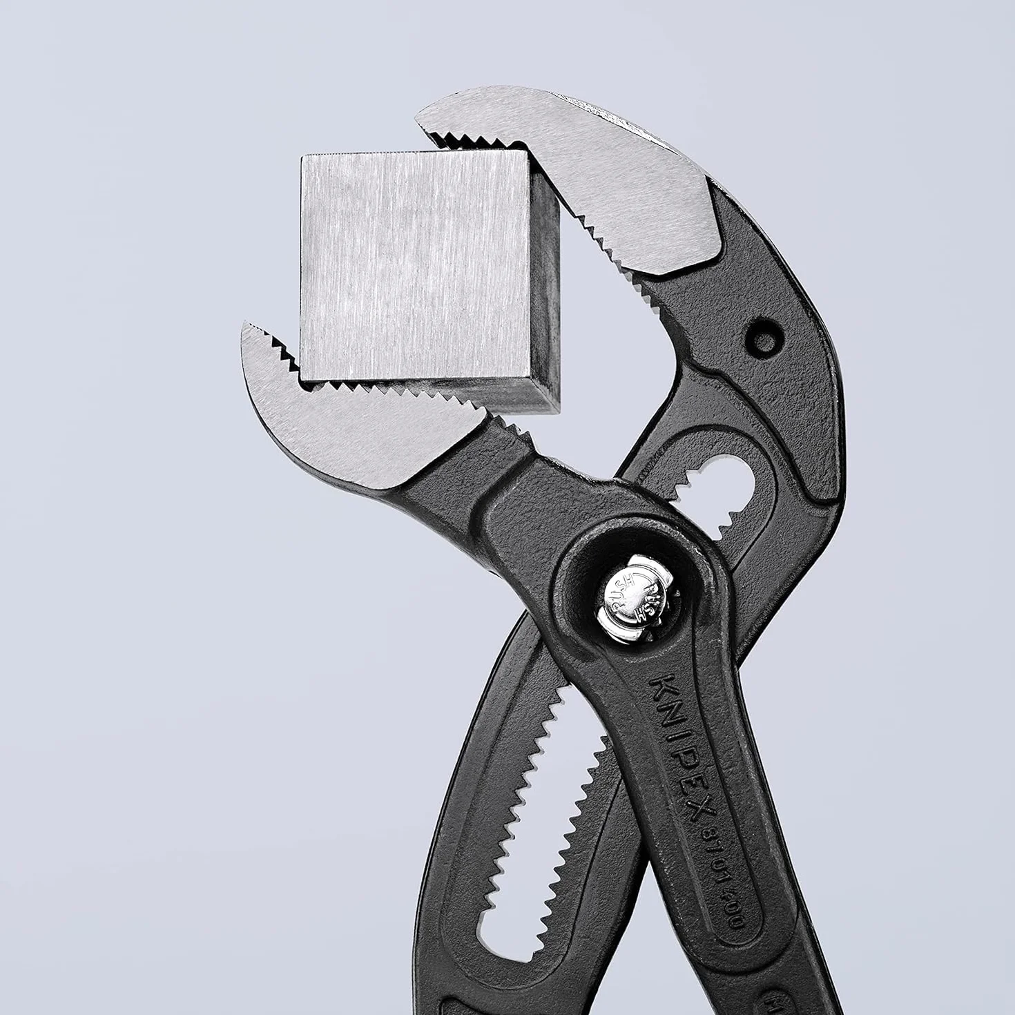 KNIPEX Cobra XL Szczypce do rur 400 mm 87 01 400 fosforanowana antypoślizgowa