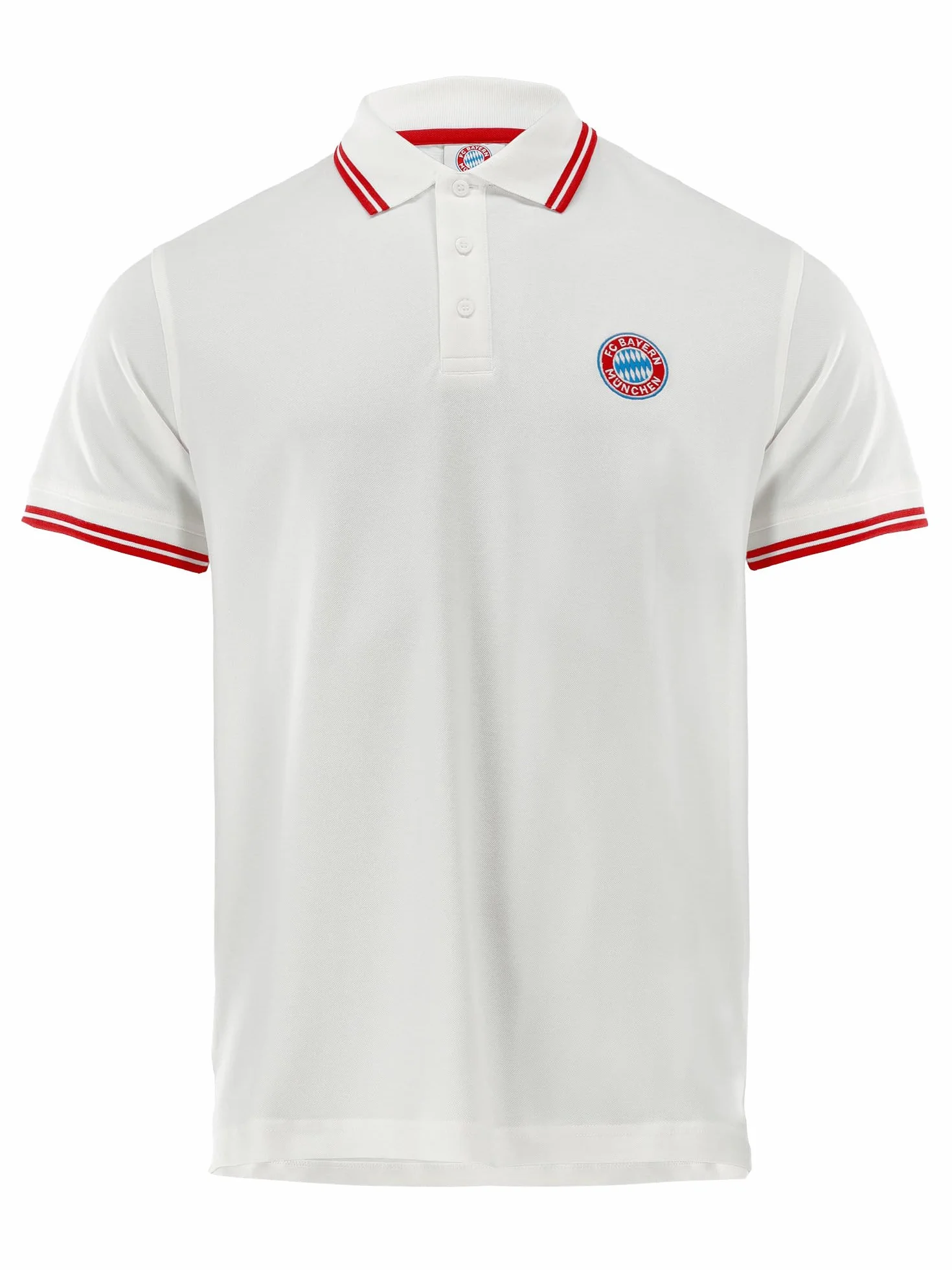 FC Bayern München Koszulka polo Essential, męska, granatowa, biała lub czerwona