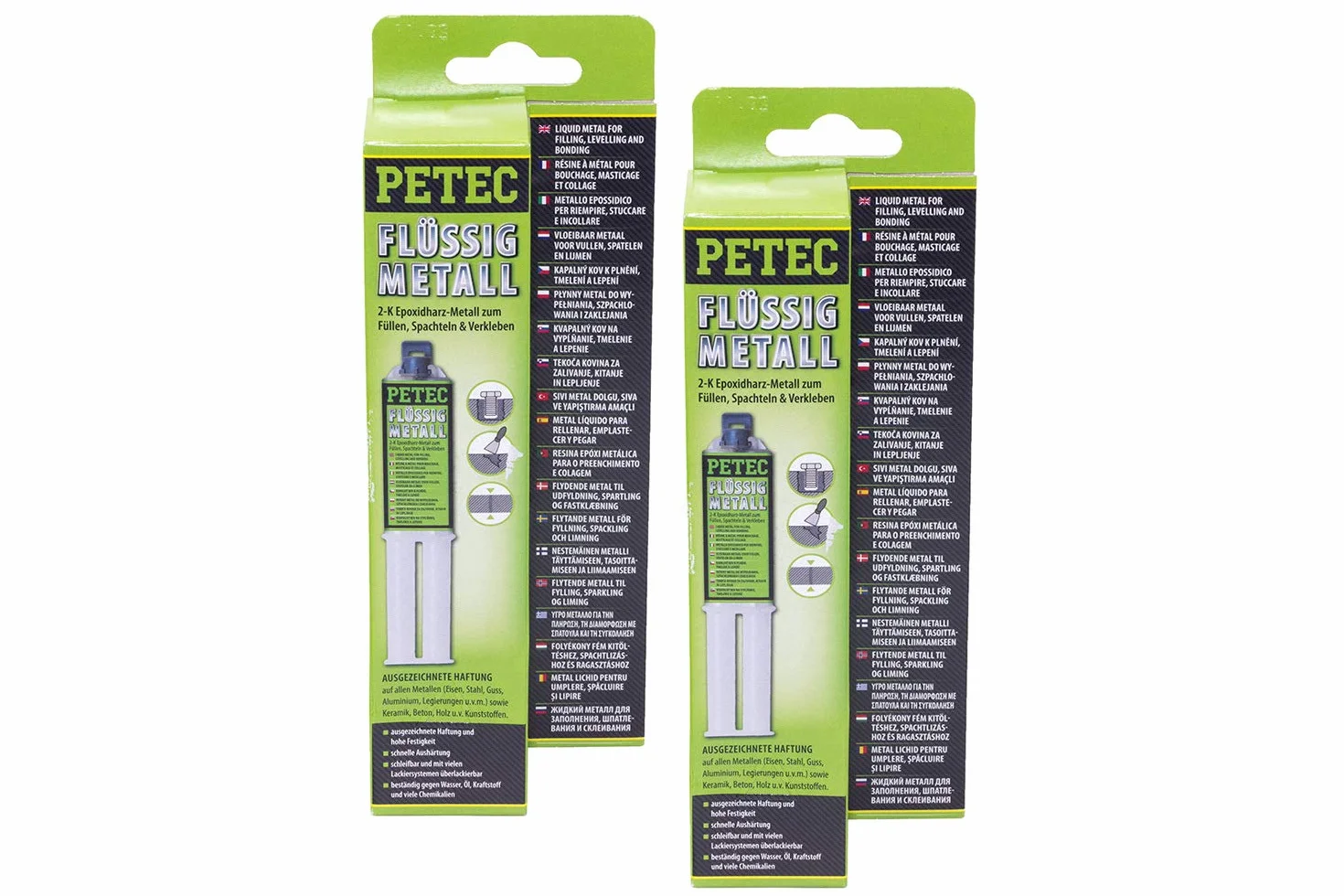 Petec płynny metal SB karta 2-komponentowa żywica epoksydowa 25 ml