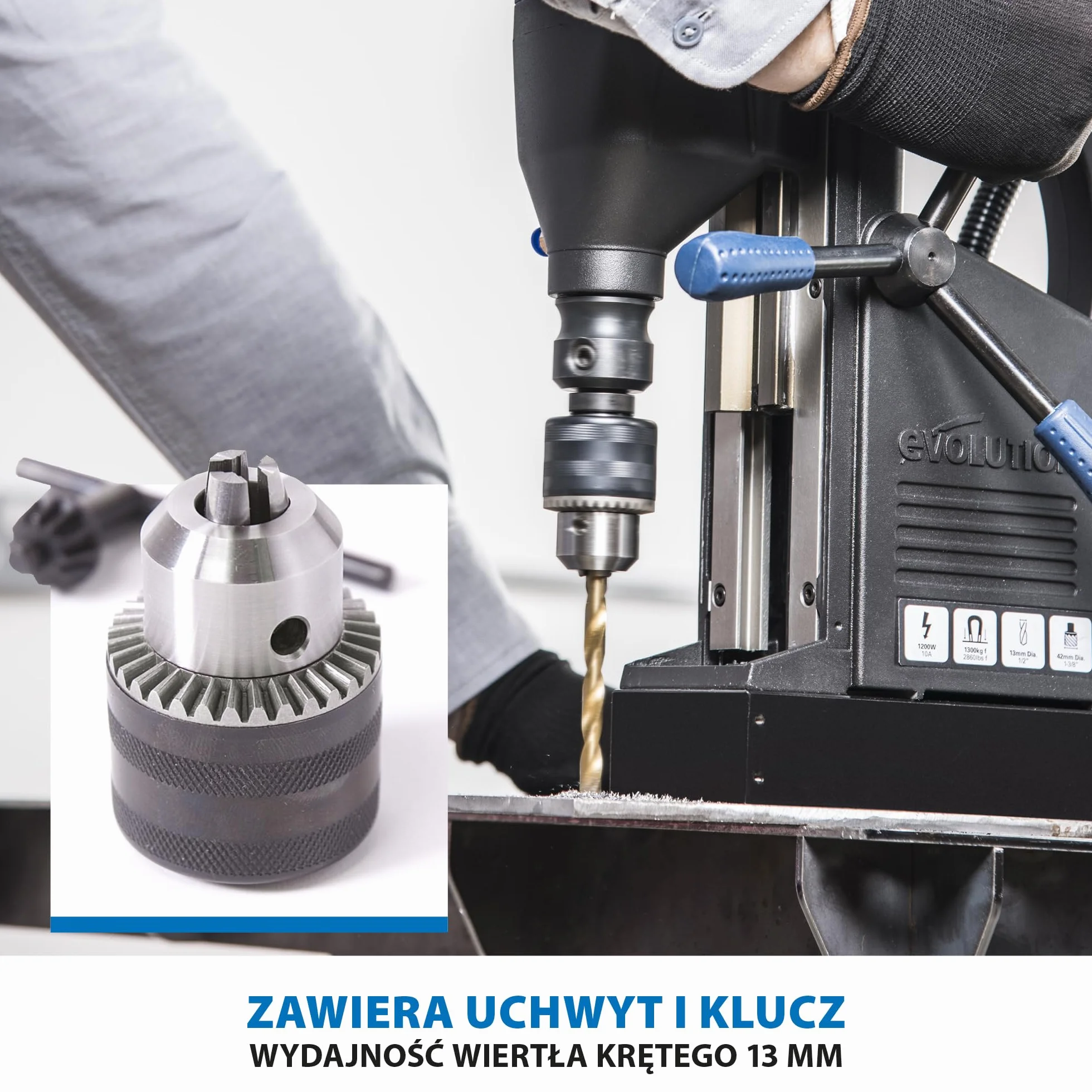 Evolution Power Tools Wiertarka magnetyczna S28MAG przemysłowa