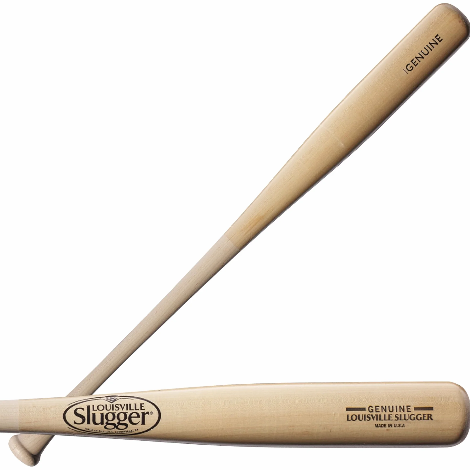 Louisville Slugger Oryginalna mieszanka niedokończonego naturalnego przezroczystego kija baseballowego