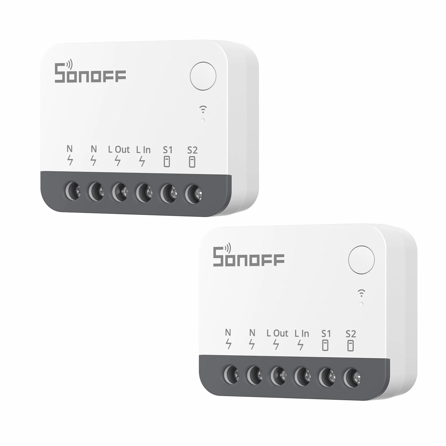 SONOFF Zigbee Smart Switch, współpracuje z Alexa i Google Home, 2 sztuki, wymaga ZigBee Gateway, wymaga neutralnego przewodzenia