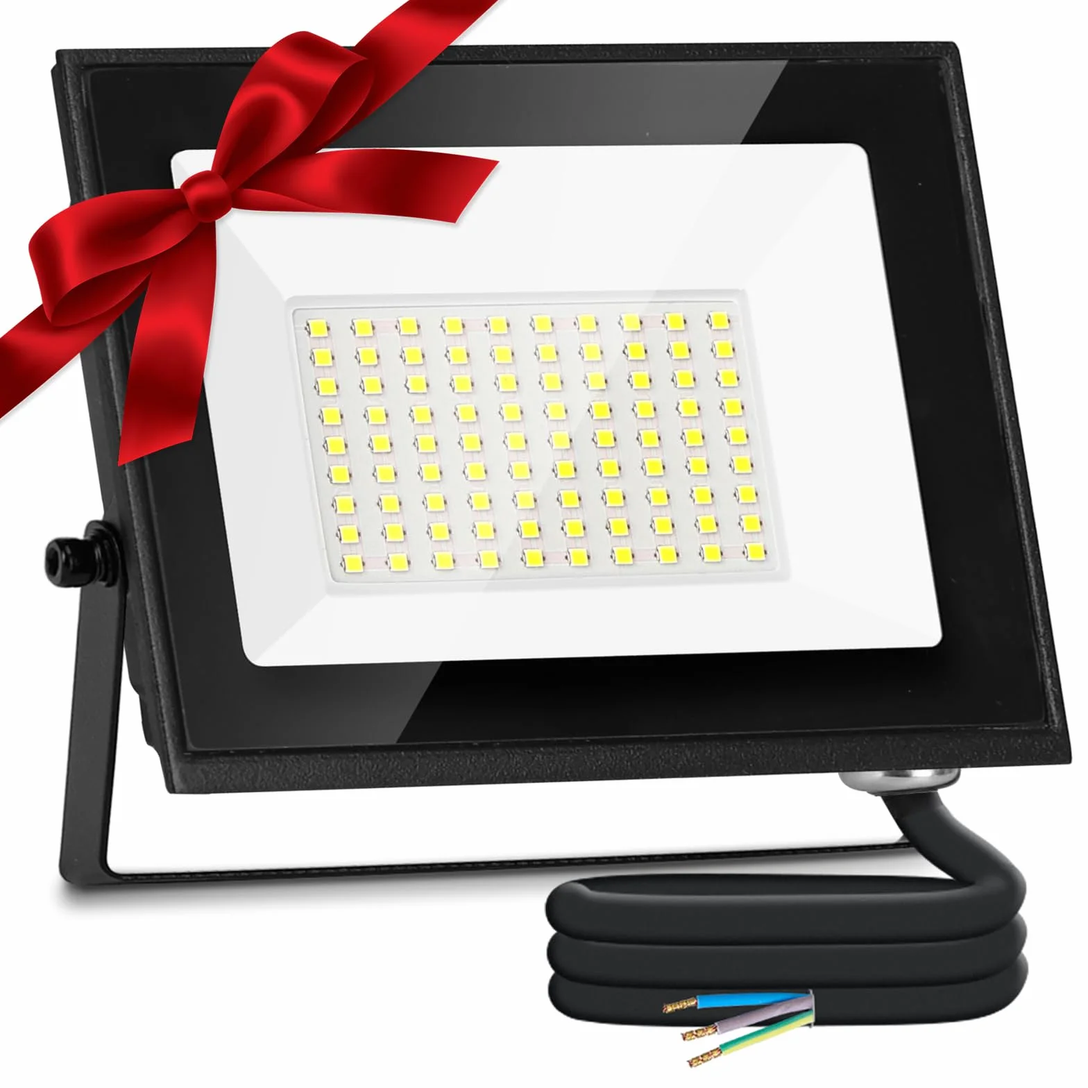 ãAigostar Projecteur LED Extérieur 50W 4300lm Projecteur Exterieur LED Blanc Froid 6500K IP65 Imperméable pour Jardin,Patio,Cour,GarageÓ