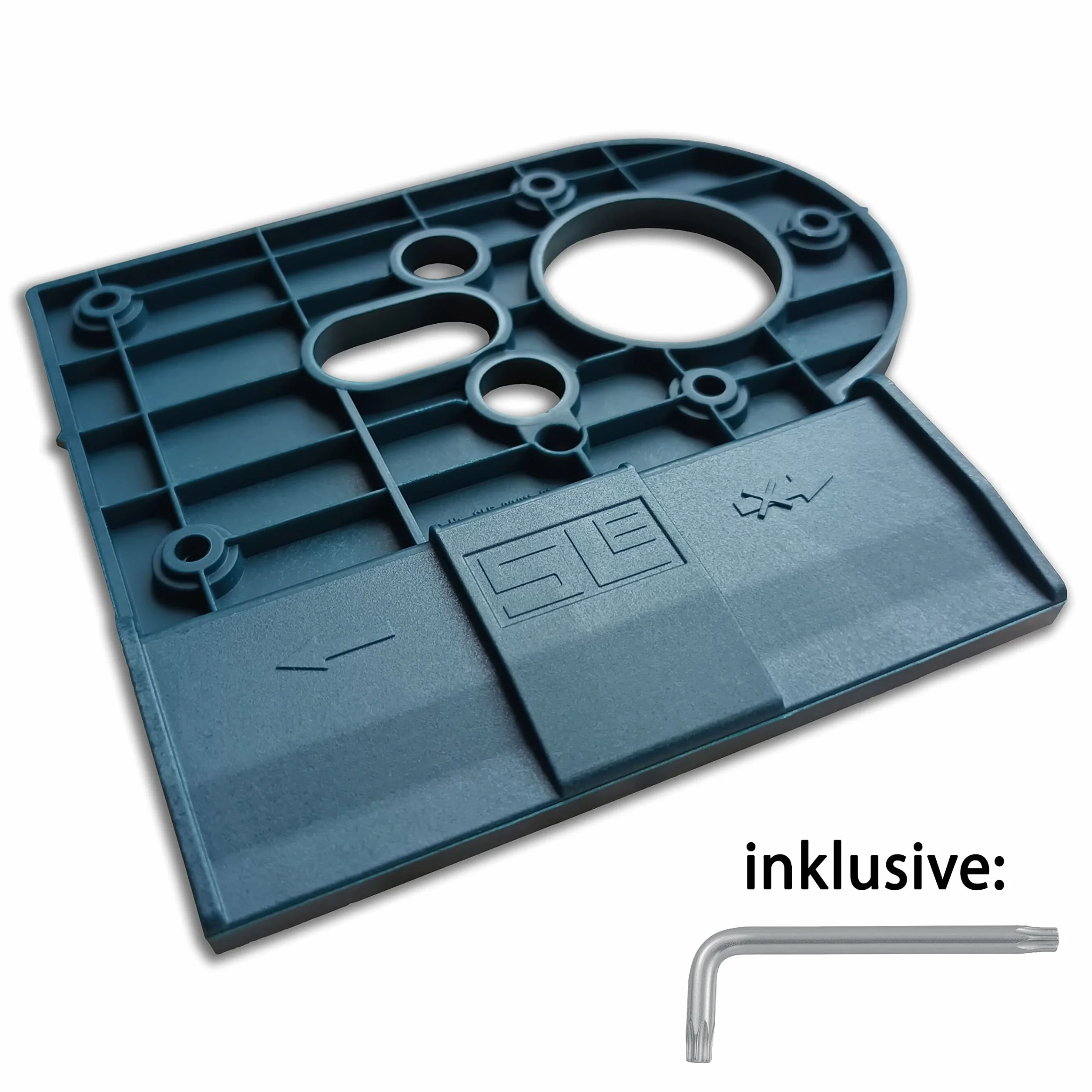 Adapter prowadnicy do frezarki Bosch GKF 12V-8 Makita Festool Mafell