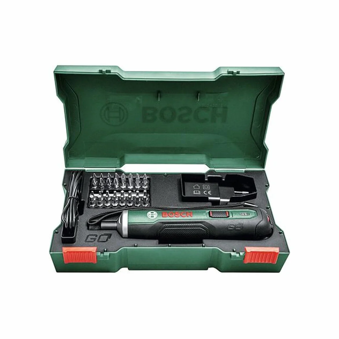 Bosch Wkrętarka Akumulatorowa Pushdrive 3,6 V Zielony / Czarny, 32 Bity