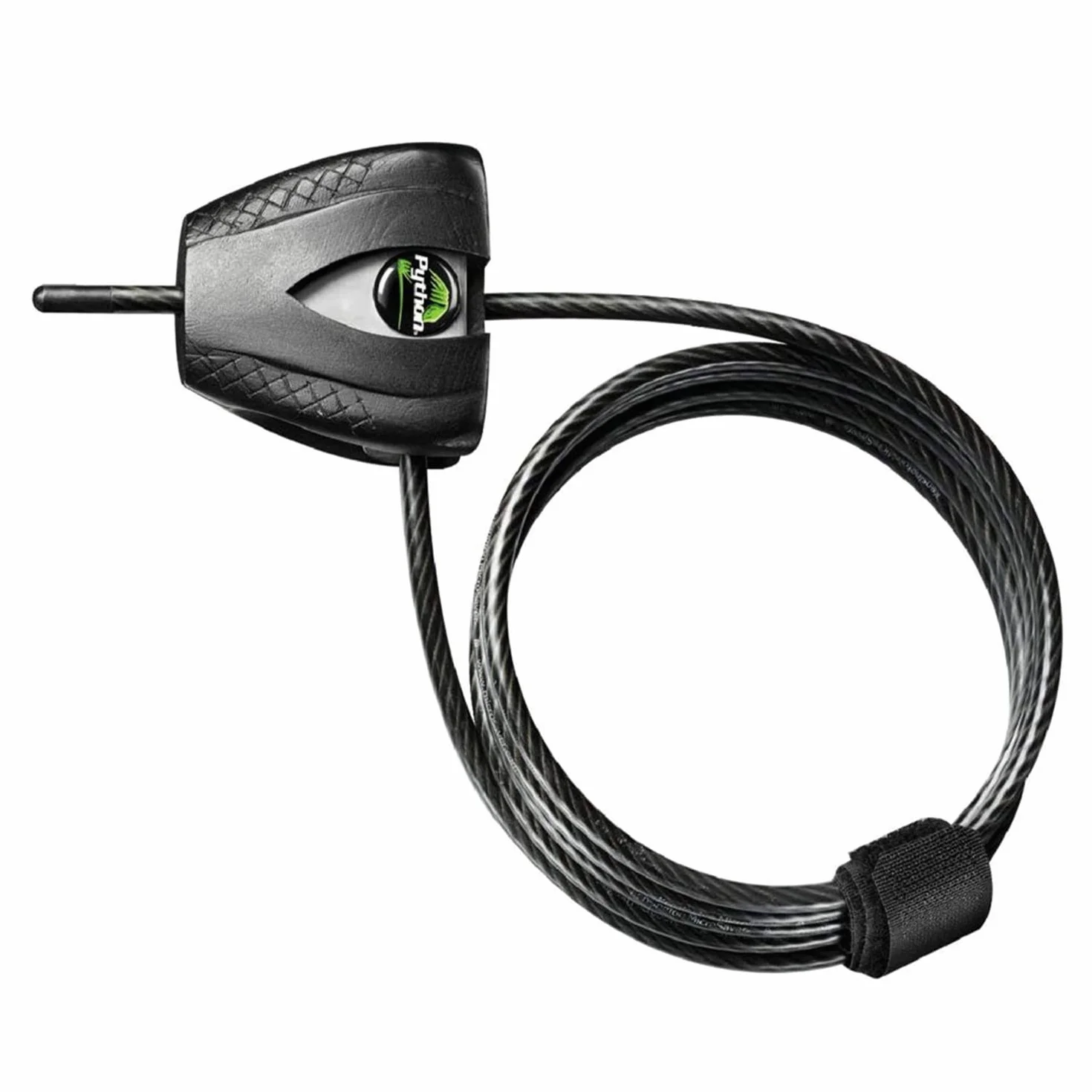 Master Lock 8417Dpro Cavo Python Antifurto per Bicicletta, Lunghezza Regolabile 175 cm, Nero