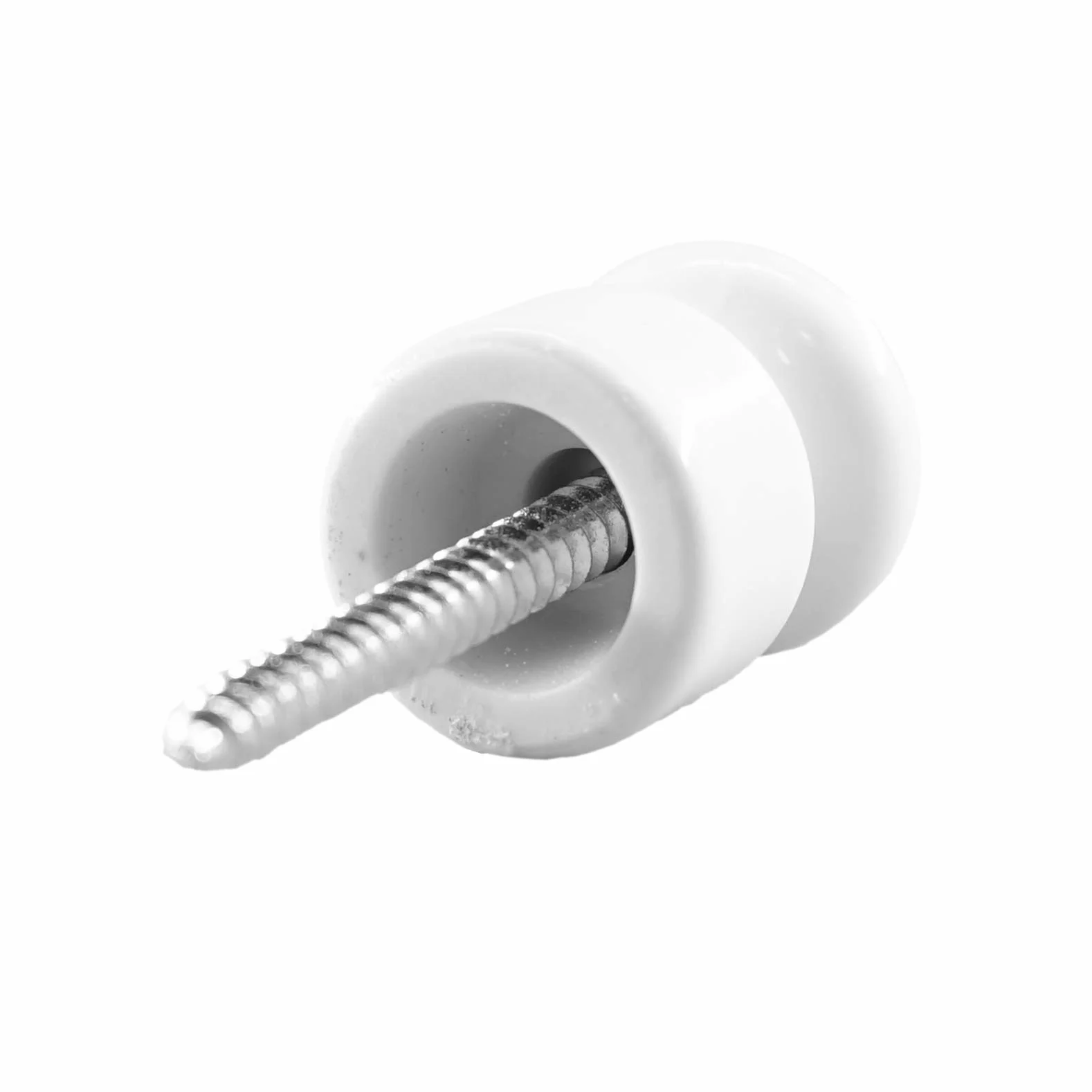 Izolatory kabla porcelanowego 20mm 6 zestawów