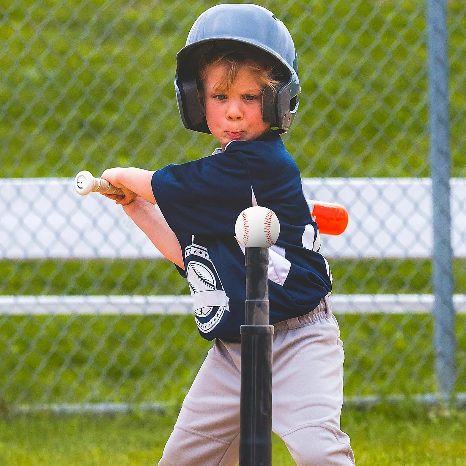 LeapBeast Profesjonalne baseballe, 20 cm, 3 sztuki, ręcznie szyte, baseballowe, miękki rdzeń gumowy, piłki dla dorosłych, do treningu młodzieży, profesjonalne gry w baseball