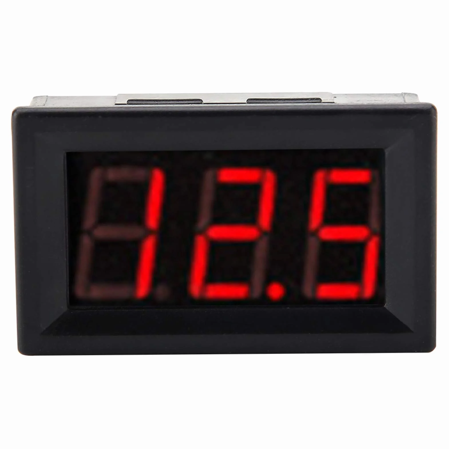 Voltmeter DC 0-100V Mini 0,56" LED Anzeige Digital Volt Panel Meter mit Verpolungsschutz Rot