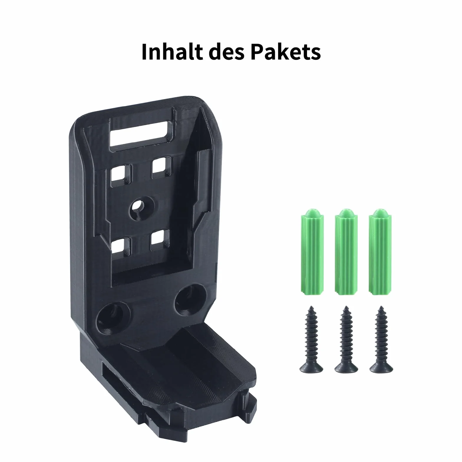 Uchwyt 2 w 1 do narzędzi i elektronarzędzi Dewalt 18 V/20 V – czarny