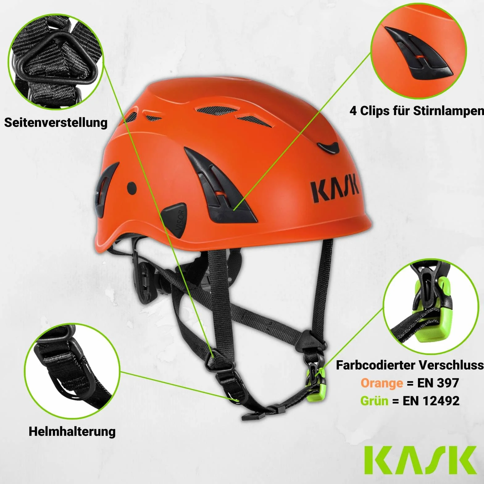 Superplasma PL EN 12492 kask przeciwupadkowy ANTHRACITE