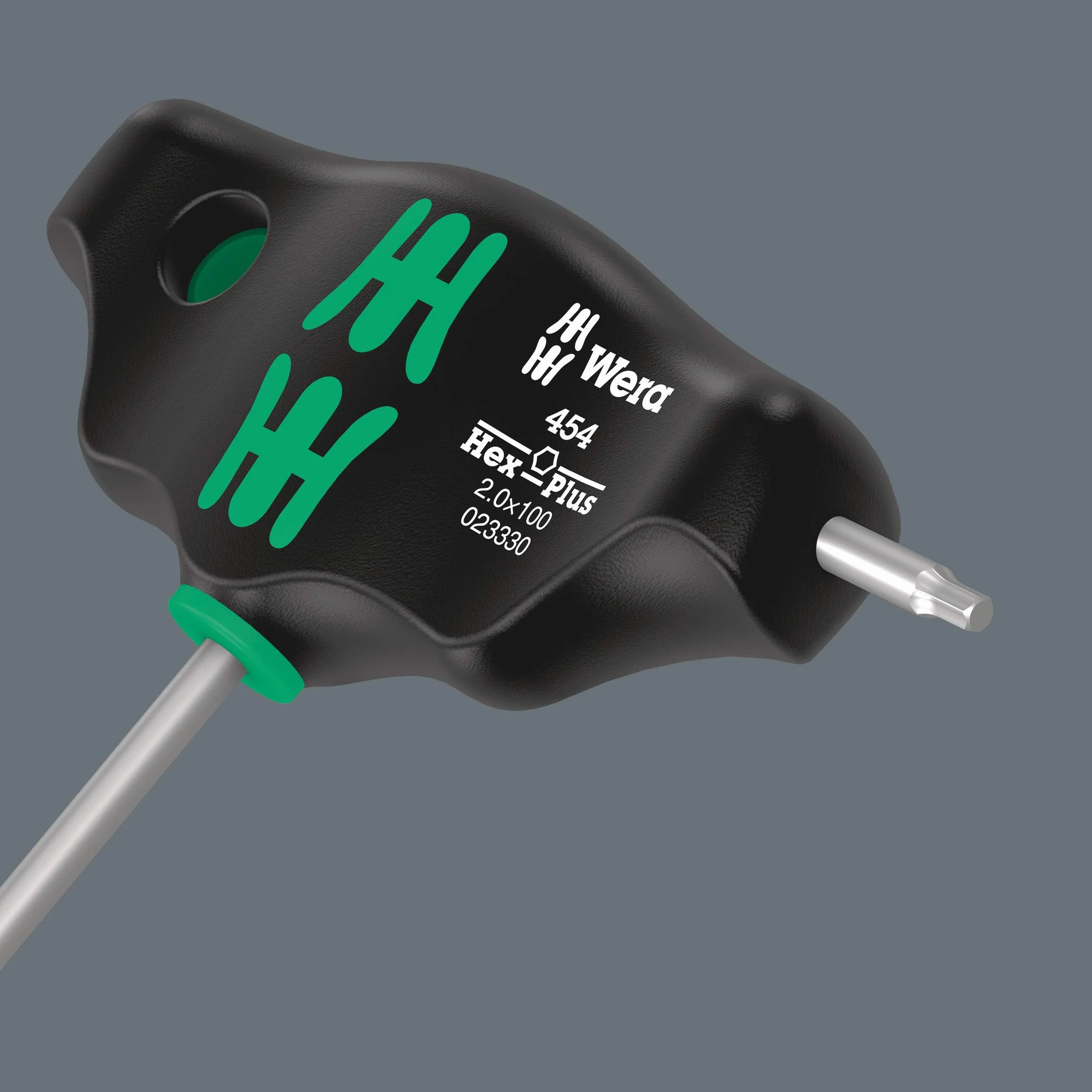 Wkrętak z rękojeścią poprzeczną 2x100mm Wera z funkcją przytrzymywania i zabierakiem bocznym