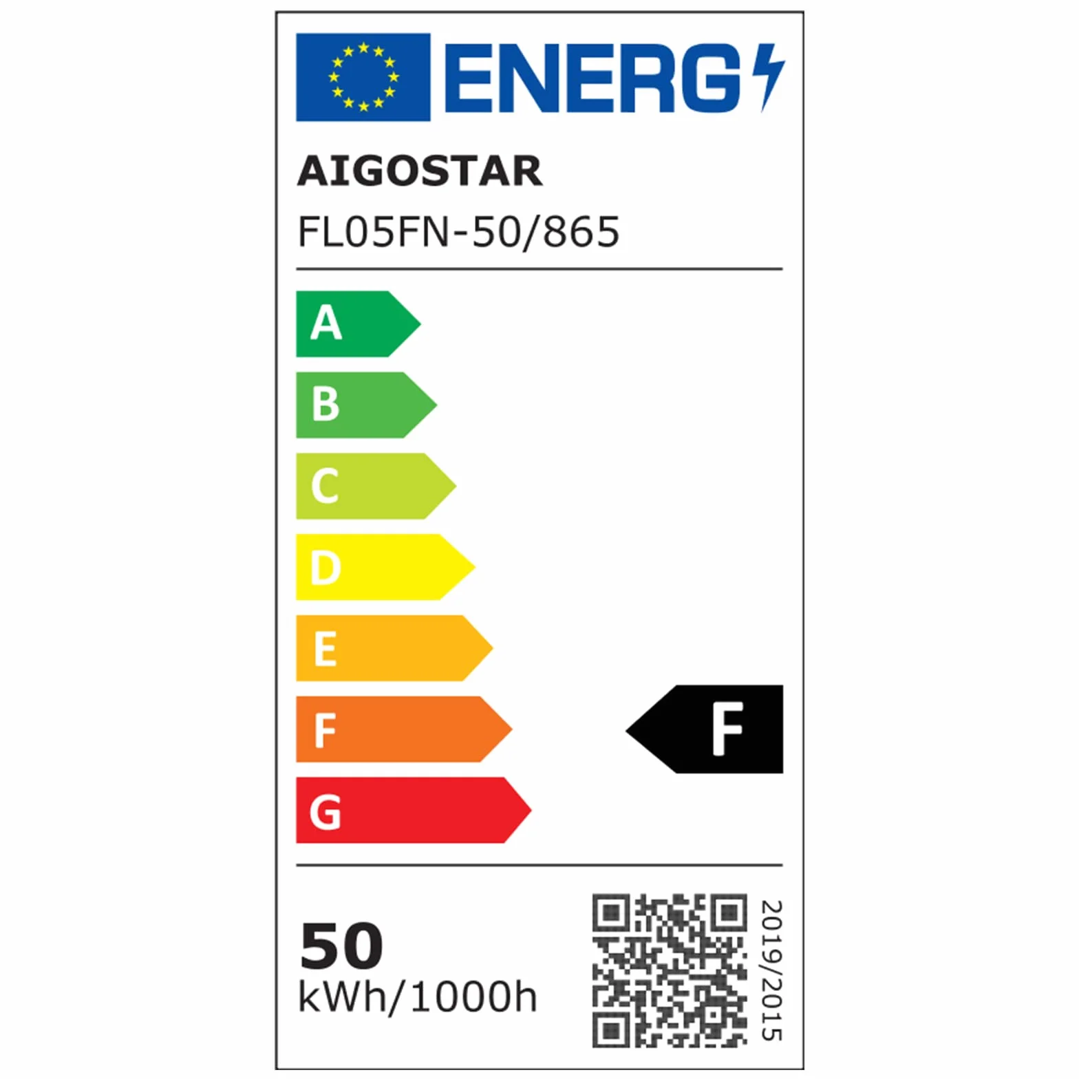 Naświetlacz LED 5400 lm 50 W 6500K