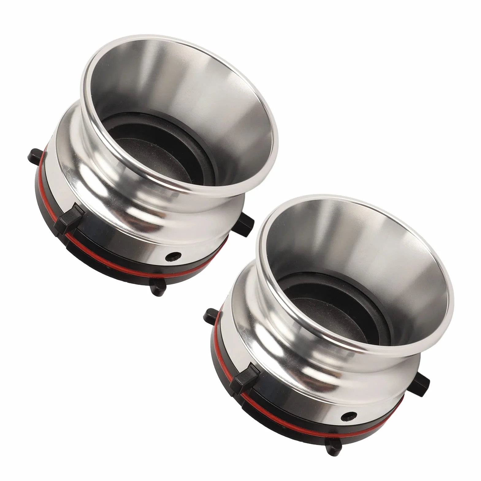 Adaptery Piasty NAB 10-calowe Aluminiowe do Magnetofonu Szpulowego Studer Akai Srebrne