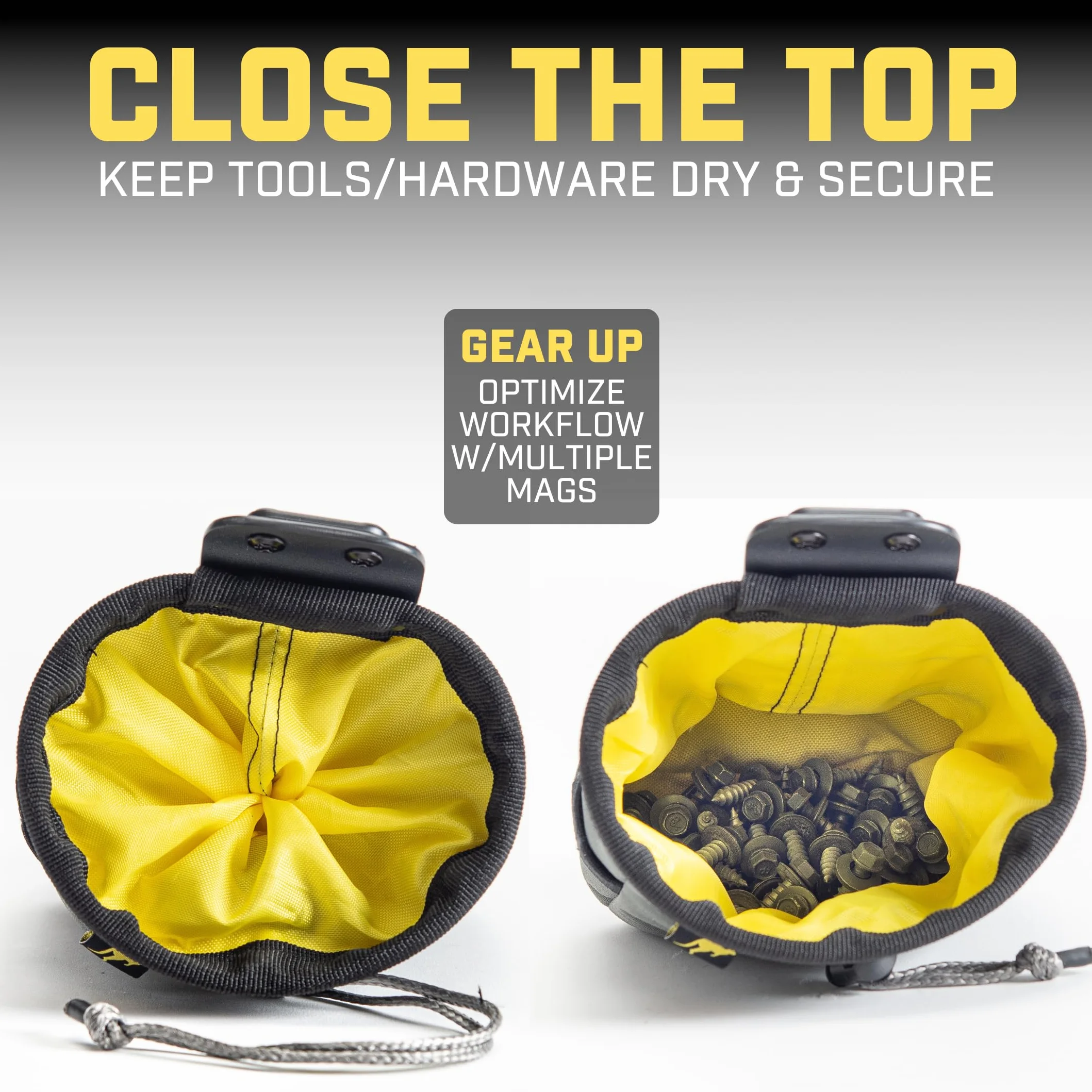 Joey Tool Belt Bag Clip-On Pouch for Electricians HVAC Techs