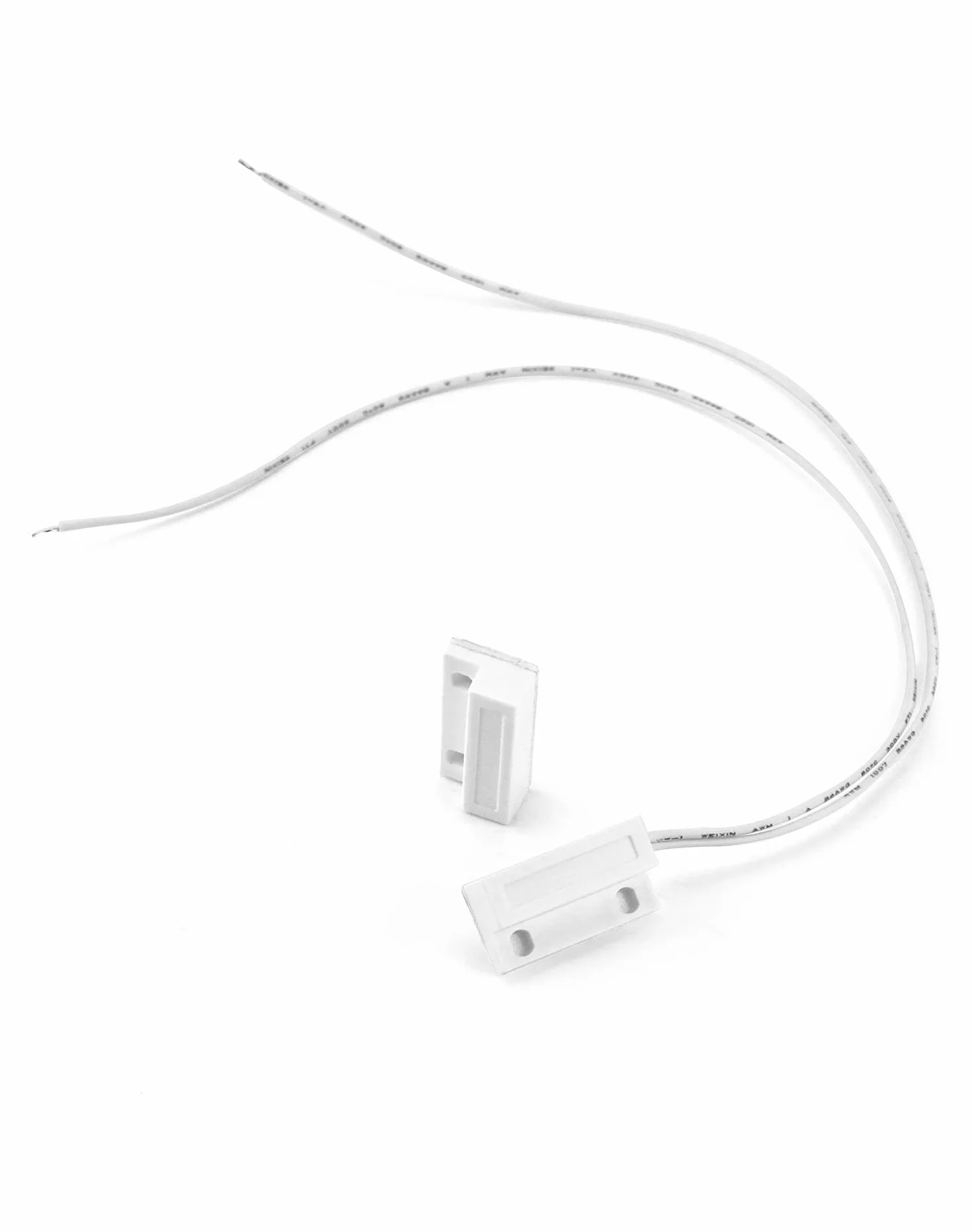 QWORK MC-38 Przewodowy Alarm Czujnika Kontaktu Drzwi Okiennej Bramy Przełącznik Magnetyczny NO