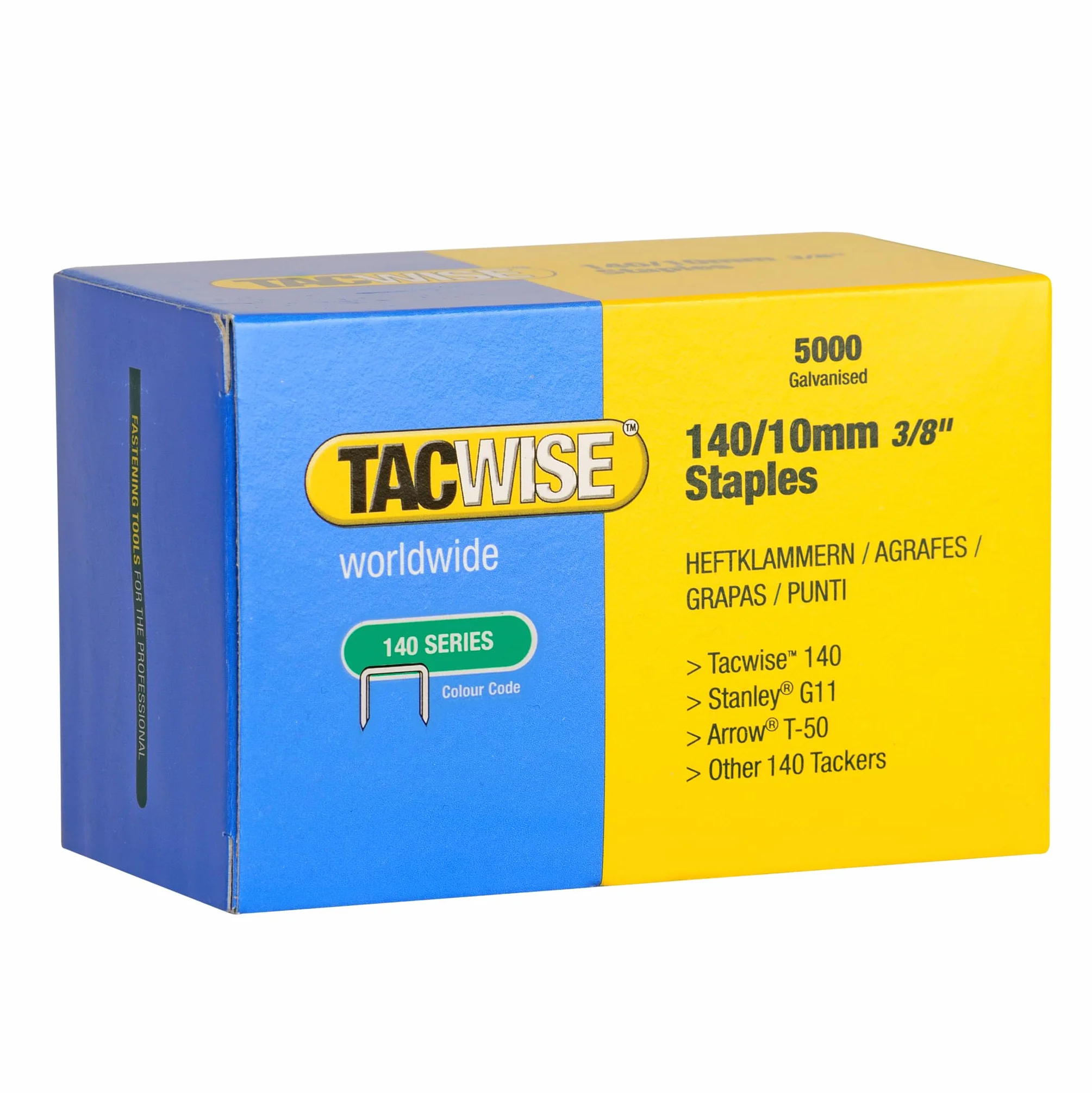 Tacwise 0342 Typ 140/10 mm Ocynkowane Zszywki 5000 sztuk