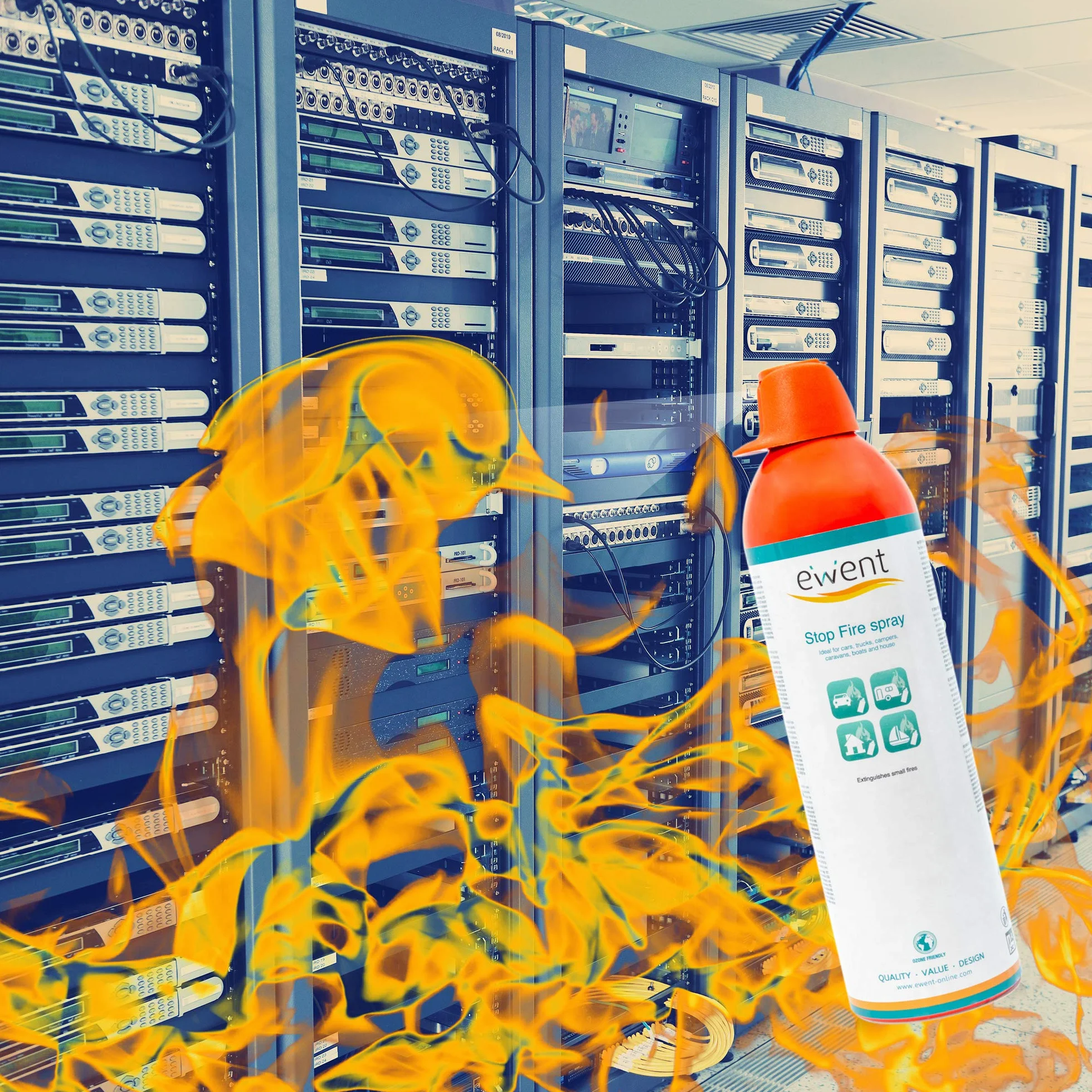 Ewent Spray Extintor fuego