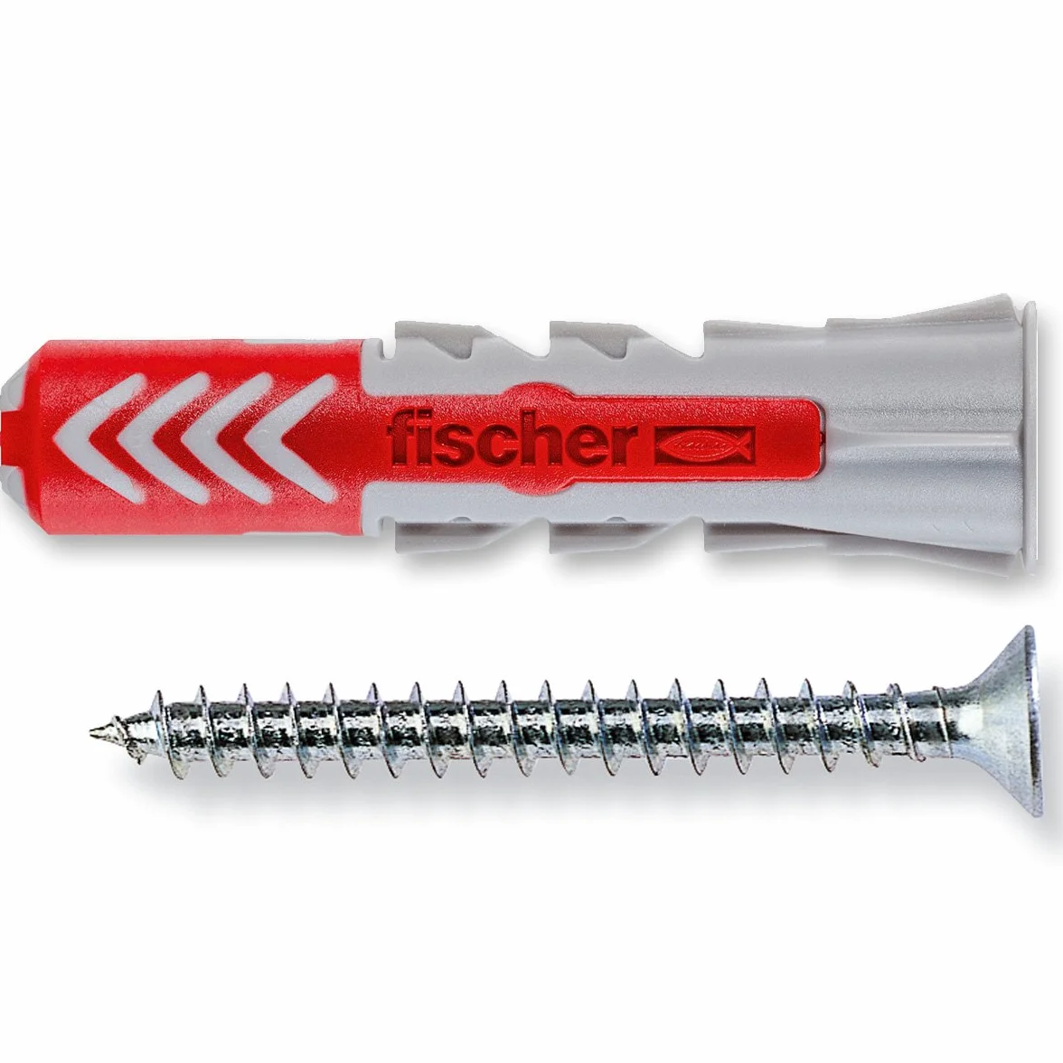 Fischer Kołki Duopower ze śrubami szare 544016
