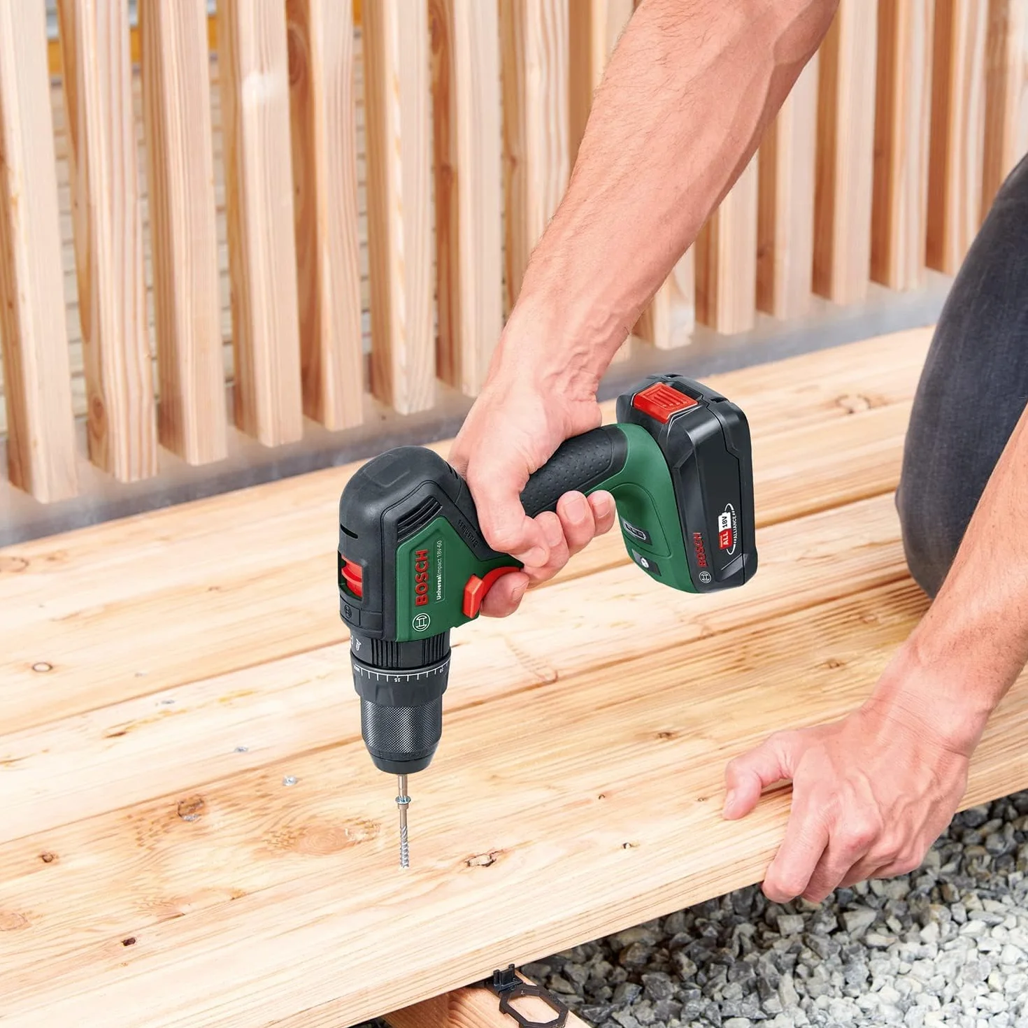 Bosch Universalimpact 18V-60 Wiertarka, 5,6 x 16,5 x 23,2 cm, 1 kg
