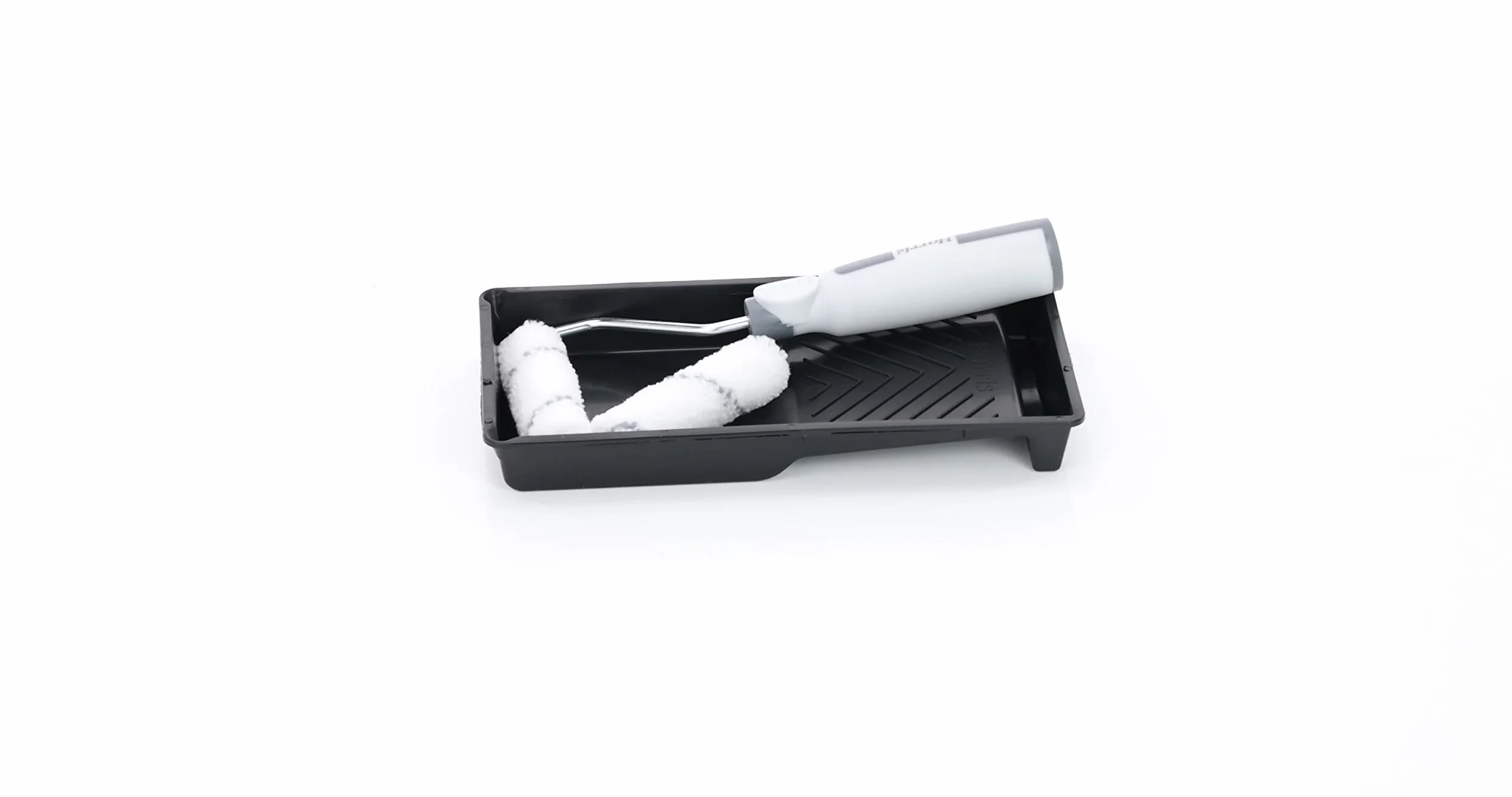 Harris mini zestaw ściany i sufity 10 cm, taca, 4 ramy, 8 średnie runo tulejki rolkowe
