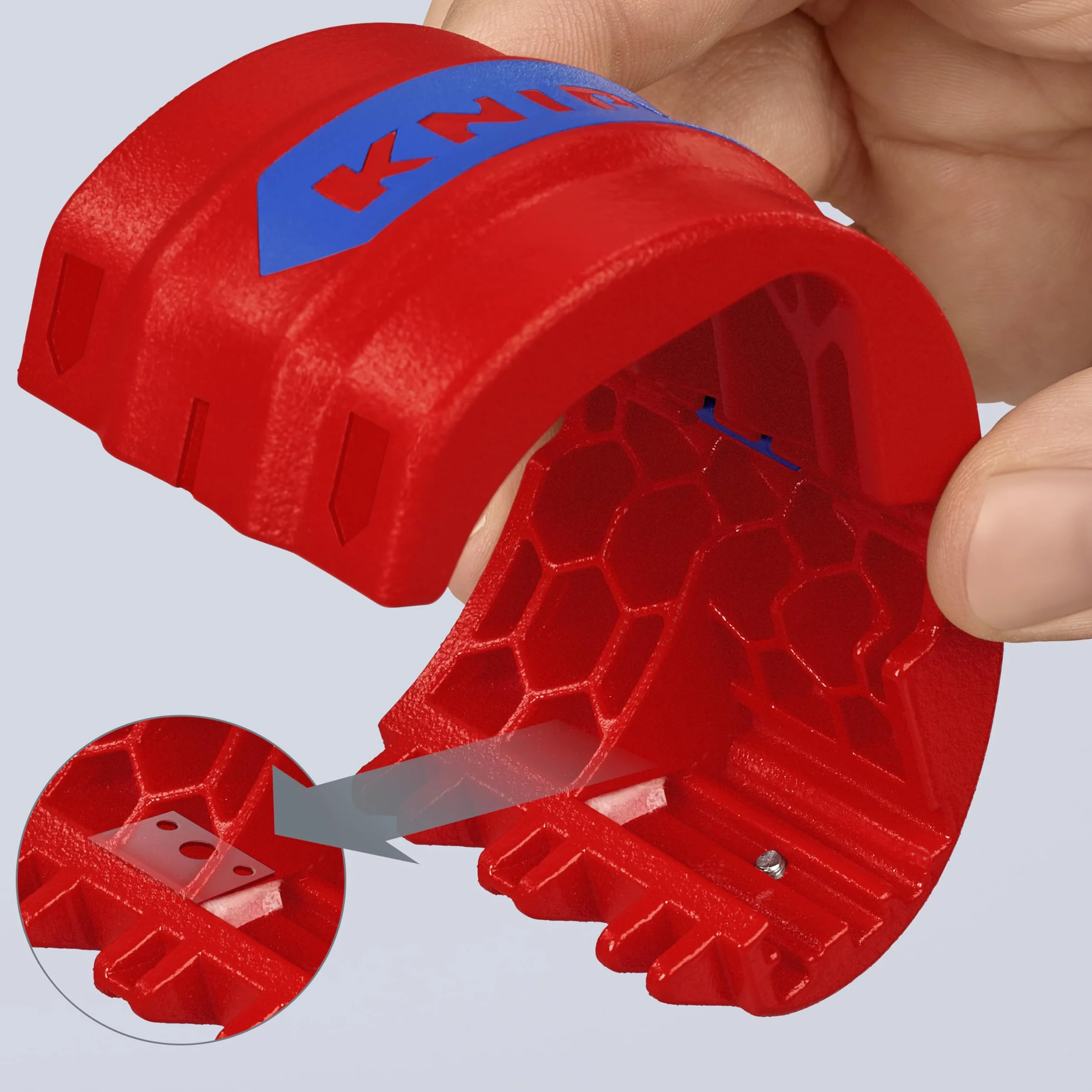 KNIPEX BiX Obcinak do rur z tworzywa sztucznego 72 mm 90 22 10 BK