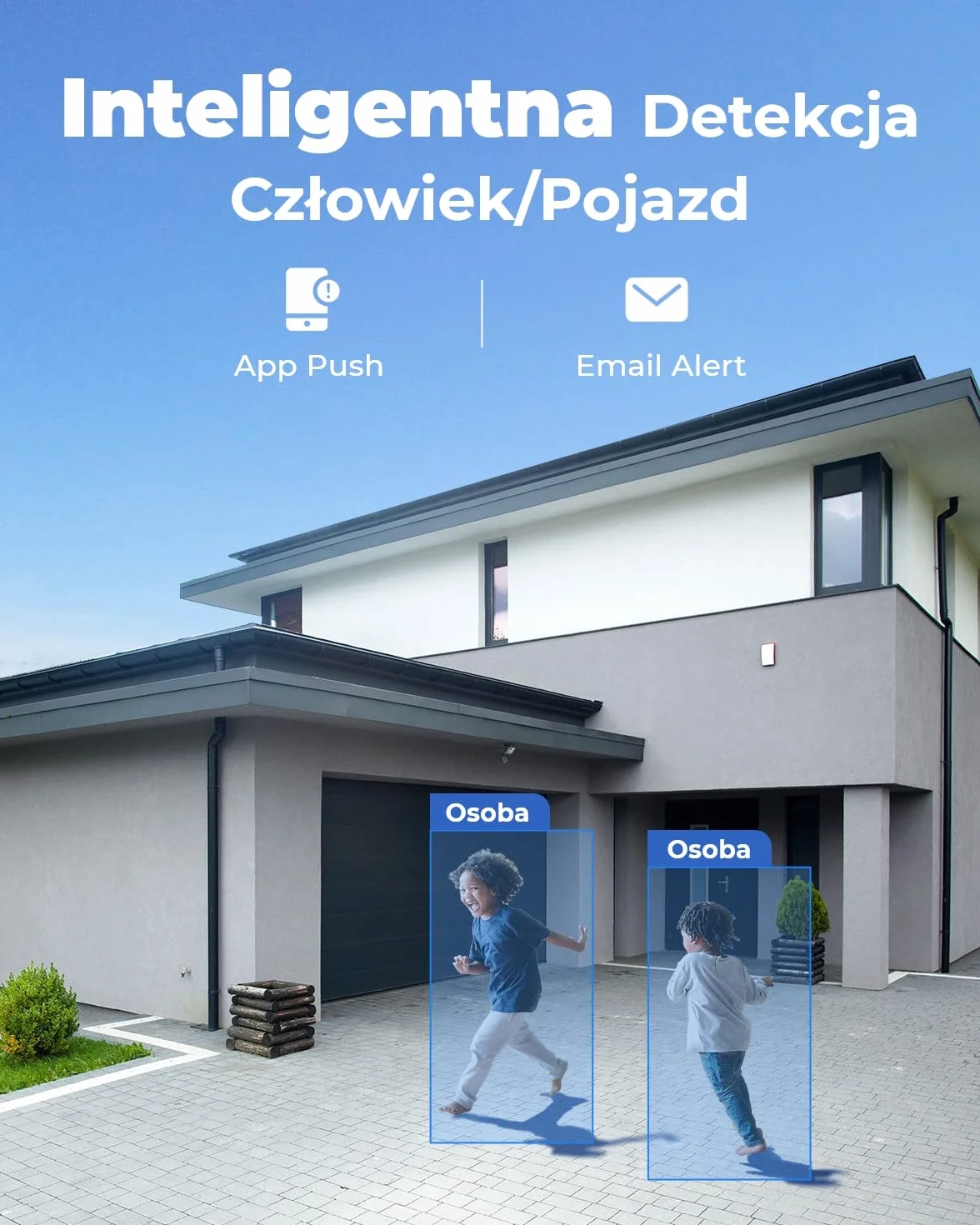 Reolink 4K PoE H.265 Zestaw kamer do monitoringu CCTV, 6 sztuki zewnętrznych kamer IP 8MP z wykrywaniem osób/pojazdów i 8-kanałowy NVR z 2 TB HDD do nagrywania 24h/7 Noktowizja Wodoodporność