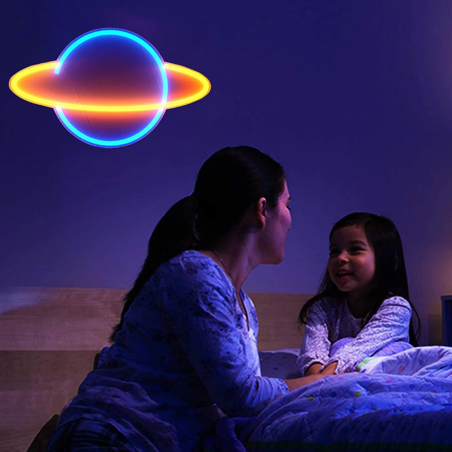 Neonowy LED, kinkiet ścienny, oświetlenie bateryjne lub USB, akrylowe neonowe światła do sypialni, pokoju dziecięcego, salonu, baru, na imprezę, Boże Narodzenie, ślub