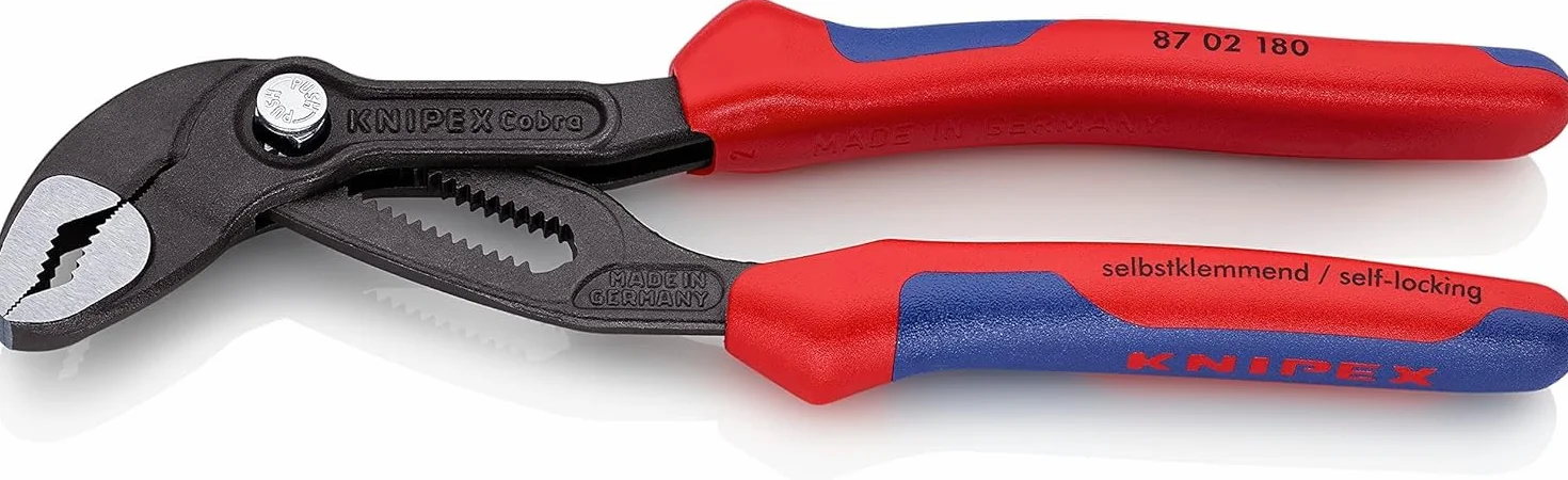 KNIPEX Cobra Szczypce nastawne do rur 180 mm 87 02 180