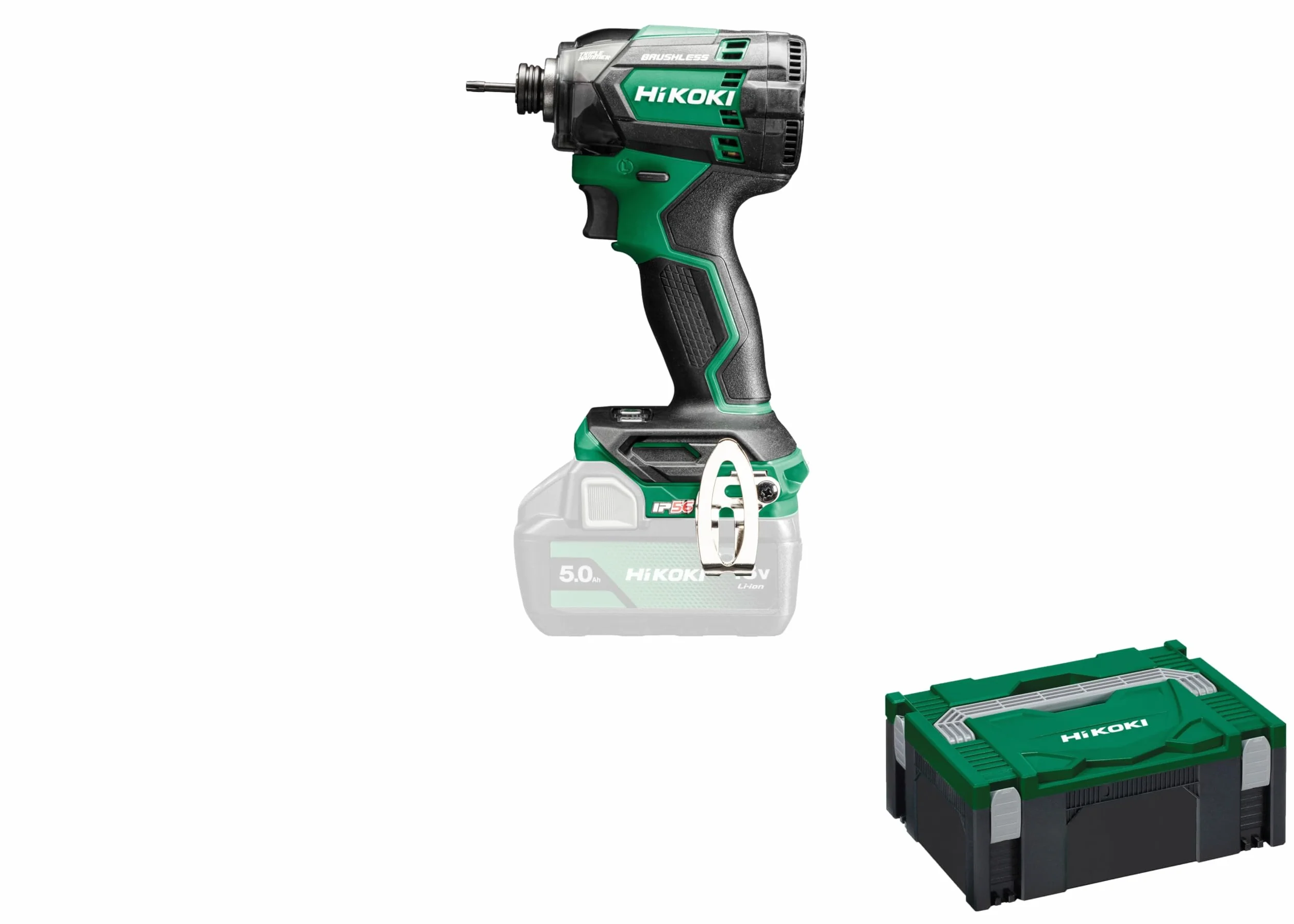 HIKOKI Klucz udarowy akumulatorowy WH18DCW2Z, 1/4", 18V, 210 Nm, M5-M16, bezszczotkowy