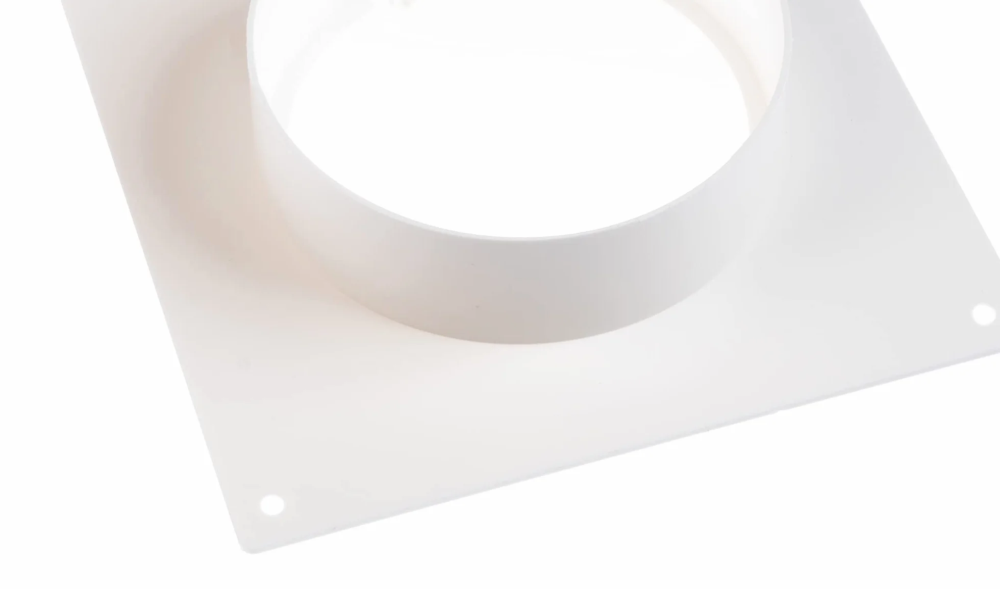 Steinberg14 Kołnierz ścienny 100 mm PVC łącznik rura okrągła wentylacyjna