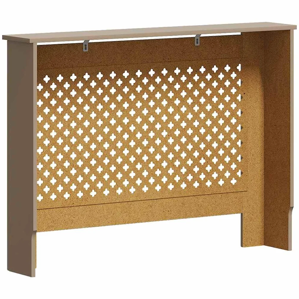 vidaXL Osłona na kaloryfer, 112x19x81,5 cm, MDF