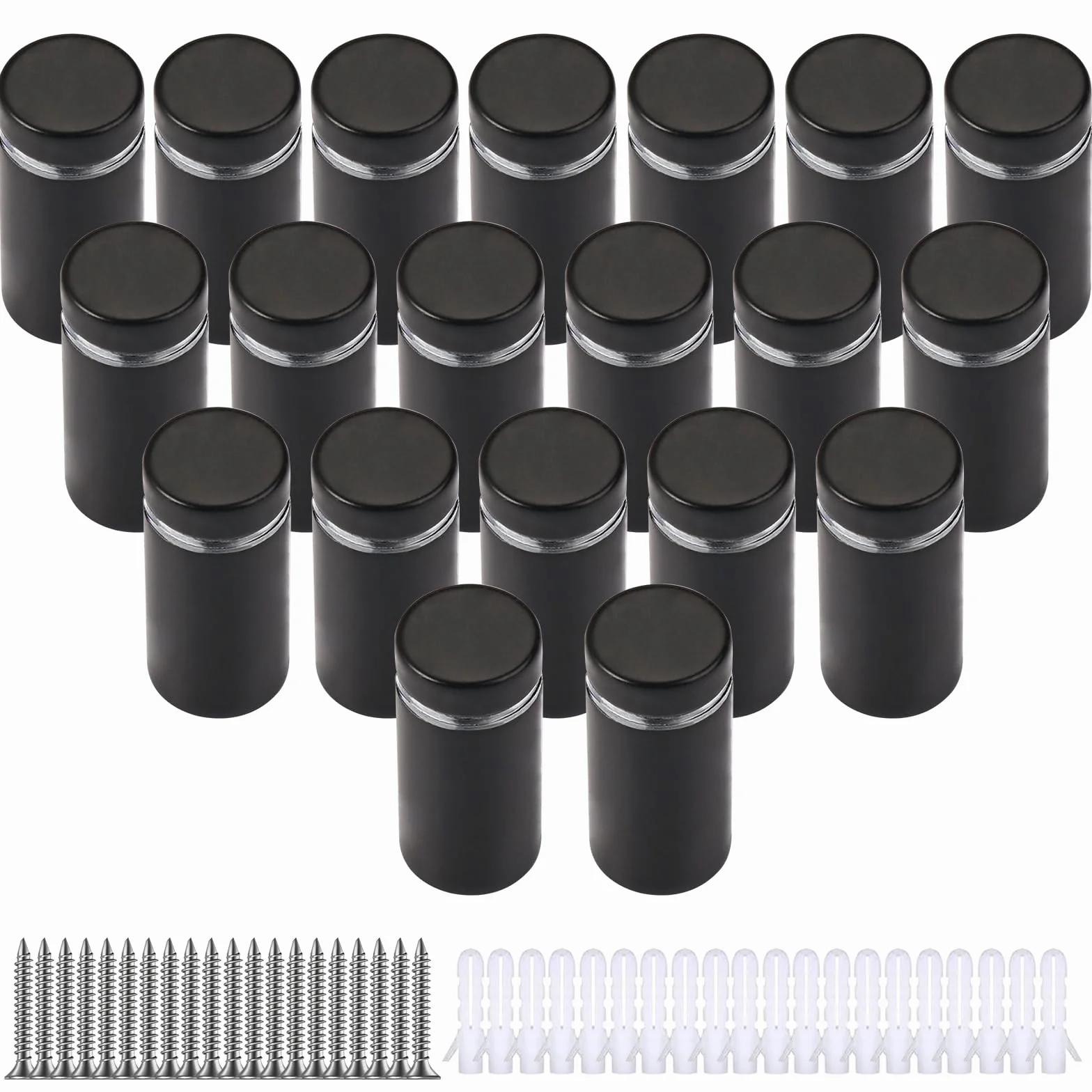 Wsporniki dystansowe ze stali nierdzewnej 12 x 25 mm regulowane do ściany