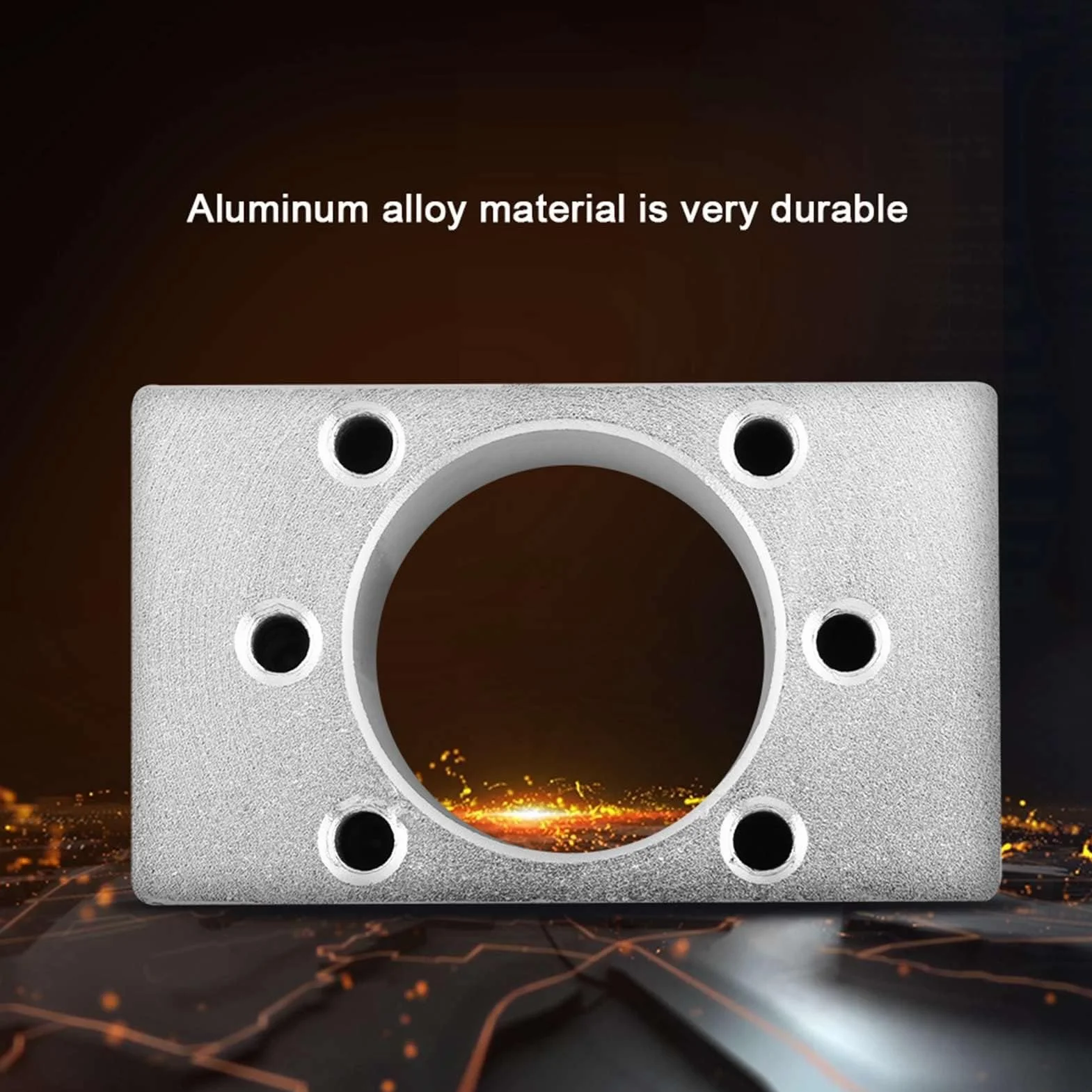 Nakrętka Kulkowa SFU1204 Aluminium Anoda Utlenianie Uchwyt Wspornika Obudowy
