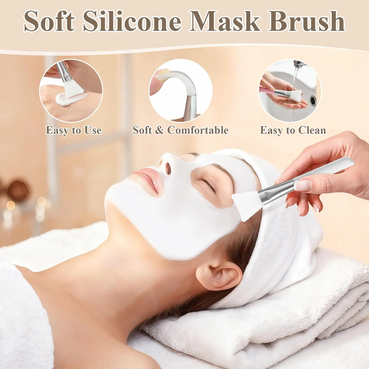 flintronic Zestaw 7 w 1 Gua Sha do twarzy, Gua Sha i wałek do twarzy, wałek do masażu twarzy przeciwzmarszczkowy, łagodzi skórę i eliminuje obrzęk oczu