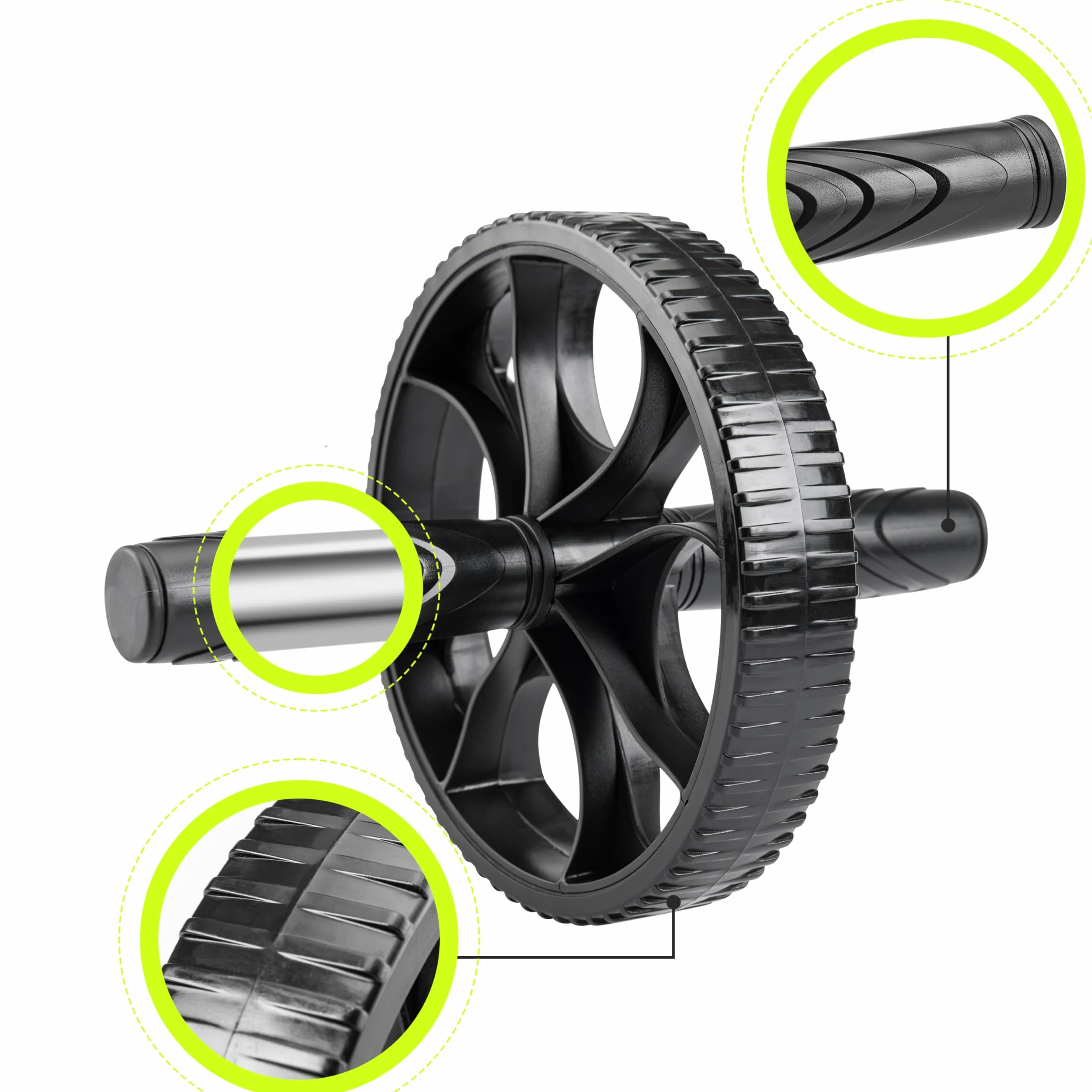 Fizyo Kółko do Ćwiczeń Brzucha Ab Wheel