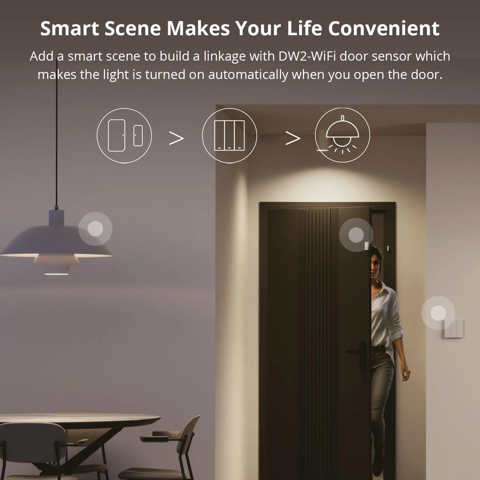 SONOFF Inteligentny przełącznik ścienny WiFi, M5 Matter 3 Gang Type 86 z synchronizacją, sterowaniem głosowym, kompatybilny z Matter i Alexa oraz Google Home (wymagany przewód neutralny)