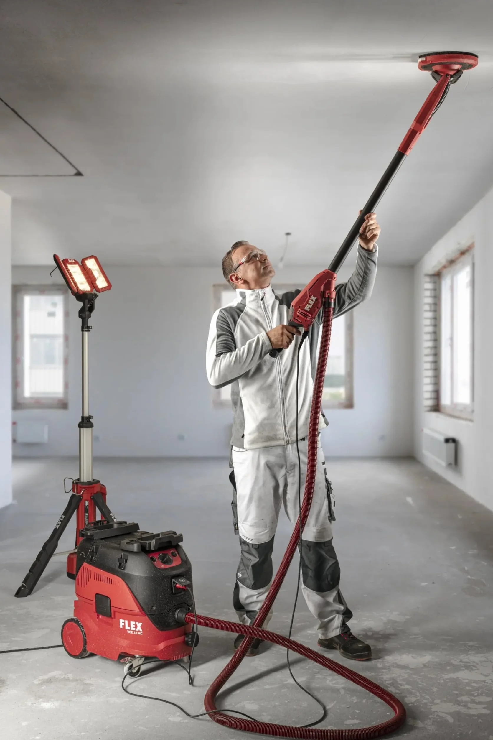 Flex Szlifierka do ścian i sufitów żyrafa GE 6 R-EC 500 W