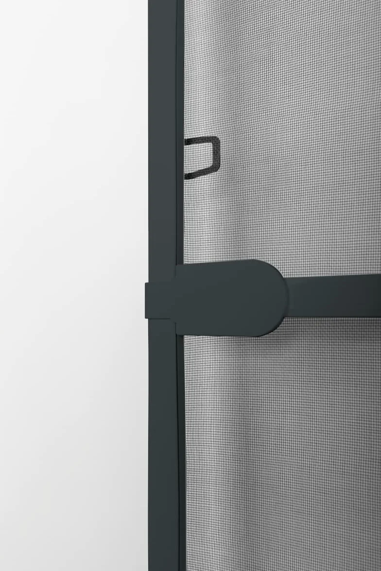 Schellenberg moskitiera na drzwi balkonowe 100 x 210 cm antracyt 14 mm
