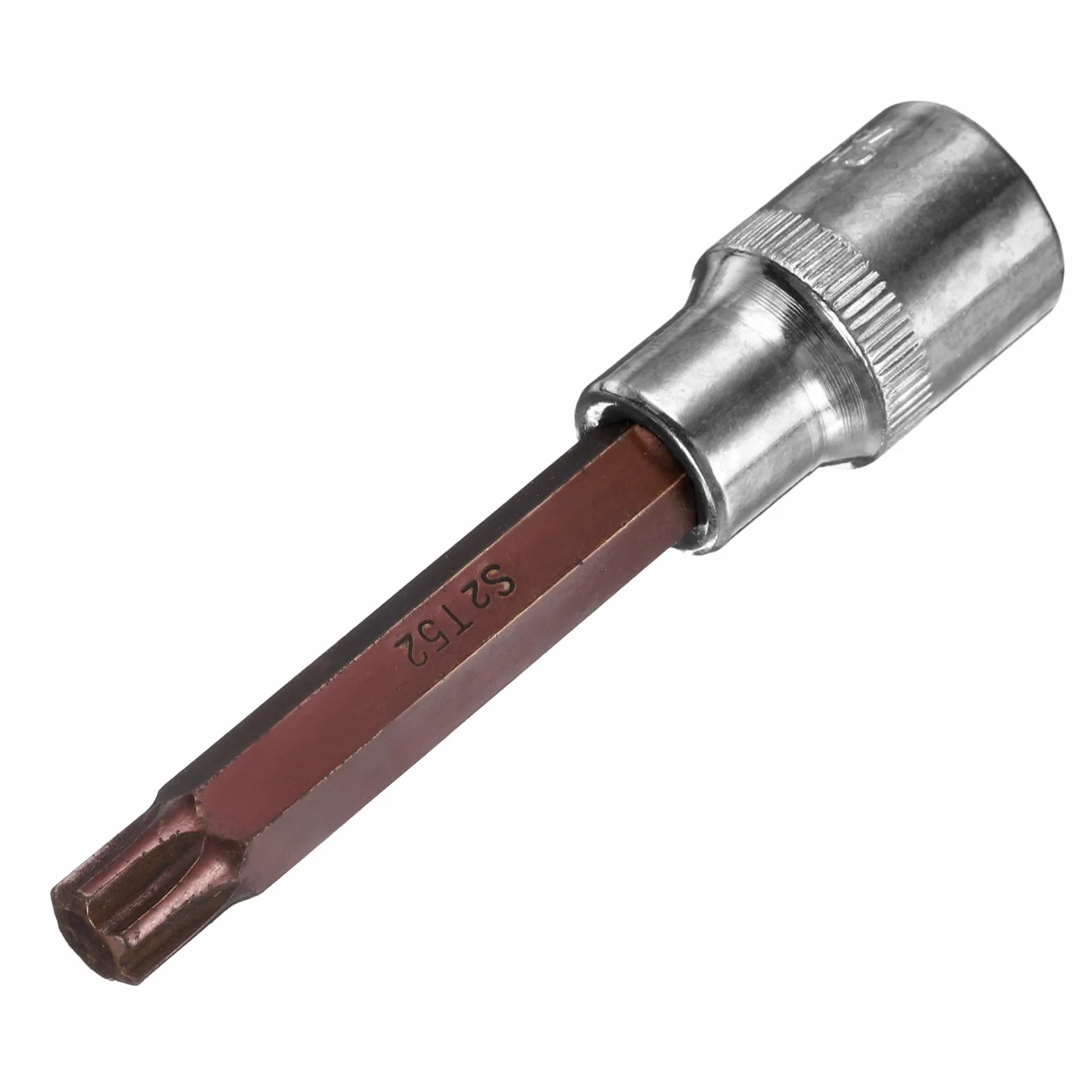 QUARKZMAN 1/2" nasadka Torx T52 tuleja, stal S2 CR-V, długość 4"