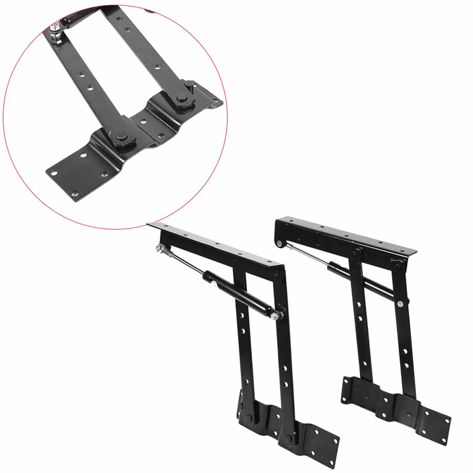 Zawias hydrauliczny 2X Poręczny mechanizm podnoszenia stolika kawowego Meble