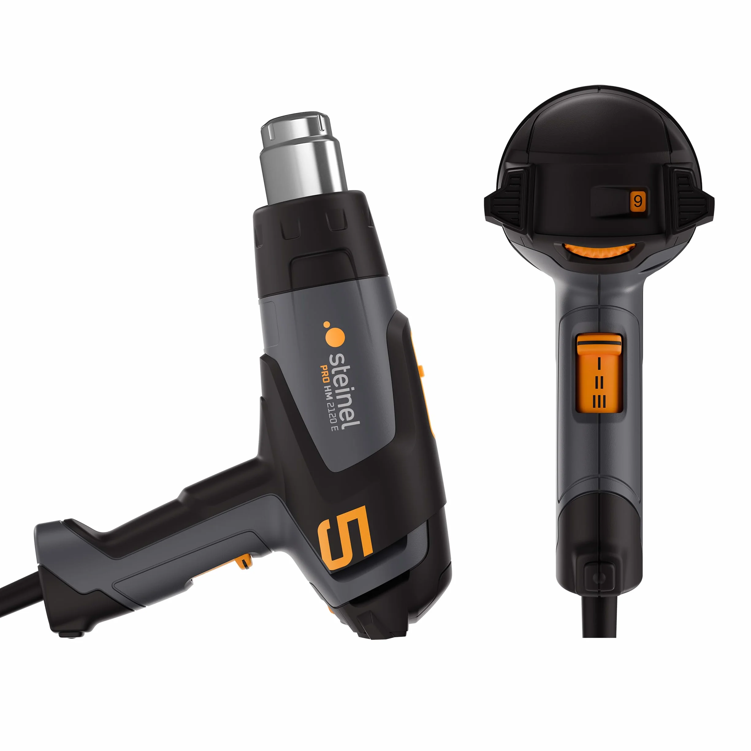 Steinel Pistolet na gorące powietrze HM 2120 E 2200 W 80°-650°C grzałka ceramiczna