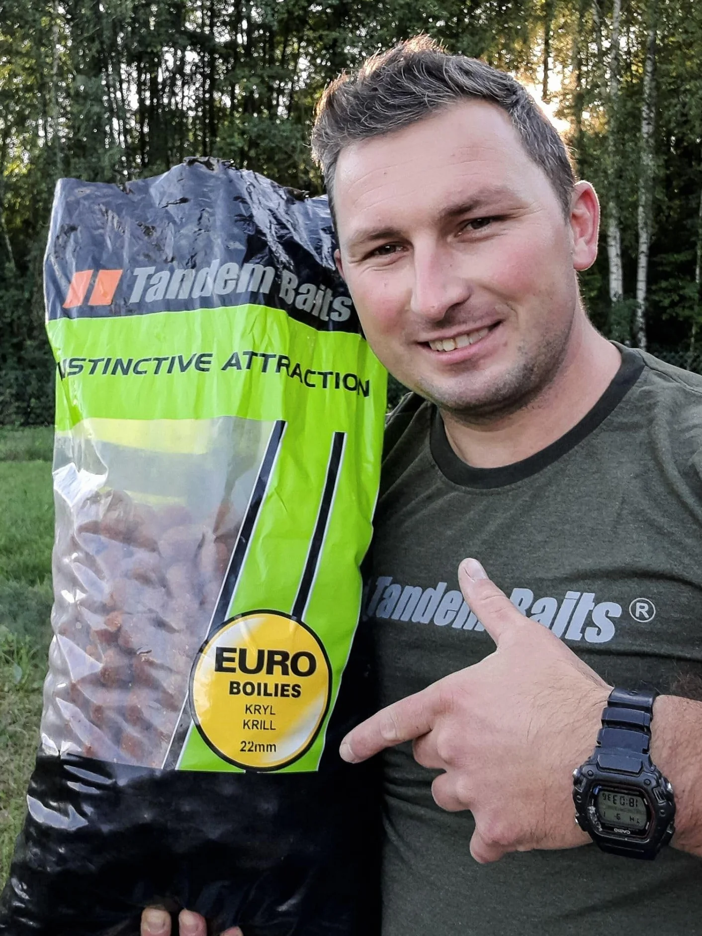 Euro Boilies 18mm/10kg Czosnek