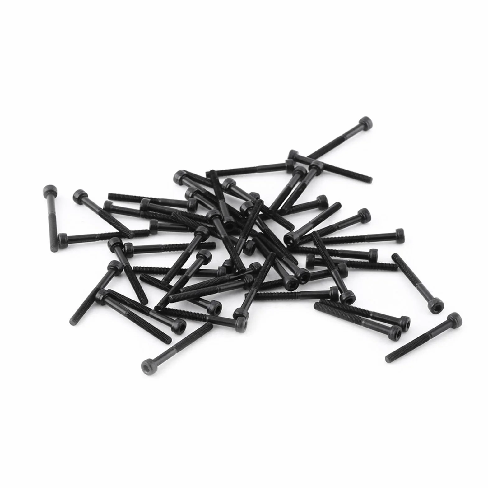 Śruba M3 czarna z łbem walcowym 12.9 30mm 50 sztuk