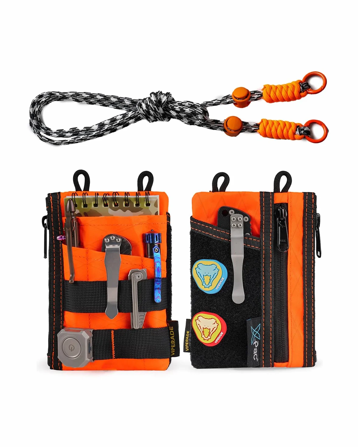 VIPERADE VE16R EDC kieszonkowa torba organizer z paskiem, 5 kieszeni, X-pac Hot