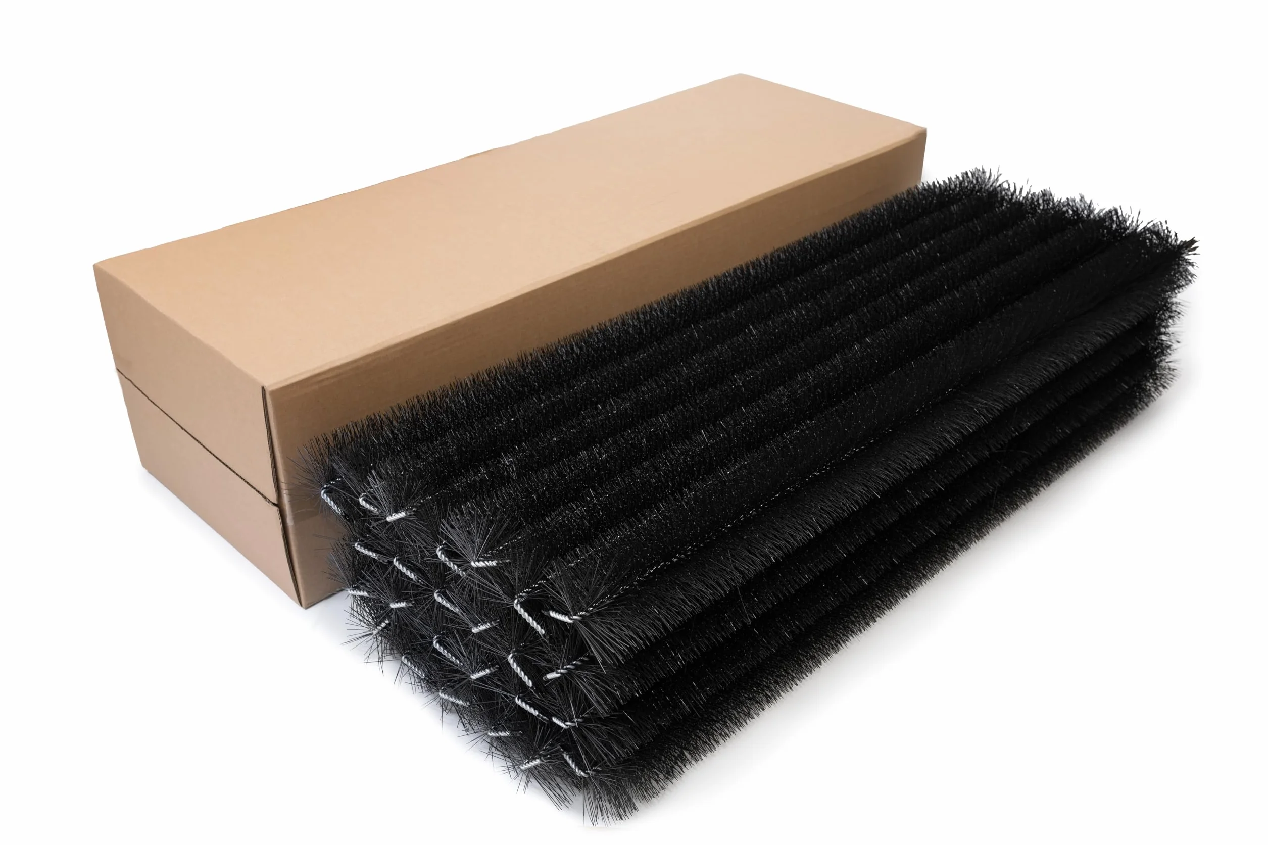 Szczotka do rynny, 24 m, 120 cm, Ø 12 cm, ochrona przed kuny, 20 sztuk