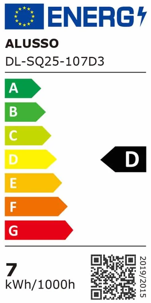 ALUSSO Wodoodporna IP65 Regulowana Oświetlenie LED Spot 230V 7W Sufitowe 3000K 4000K 6500K Okrągłe Czarny Opakowanie 6szt